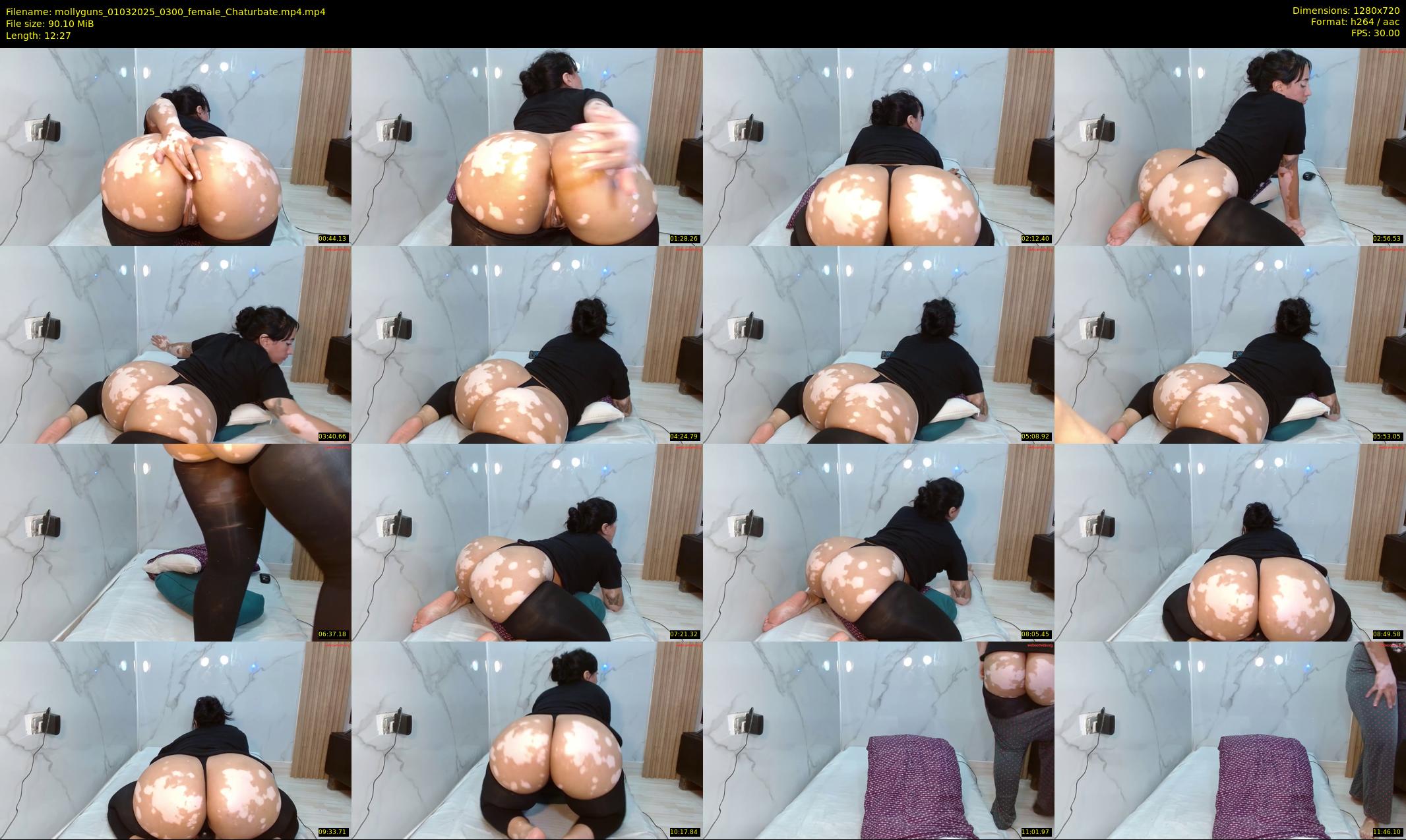 mollyguns — 13 minute Chaturbate female cam show recording, 720p, Mar 1, 2025