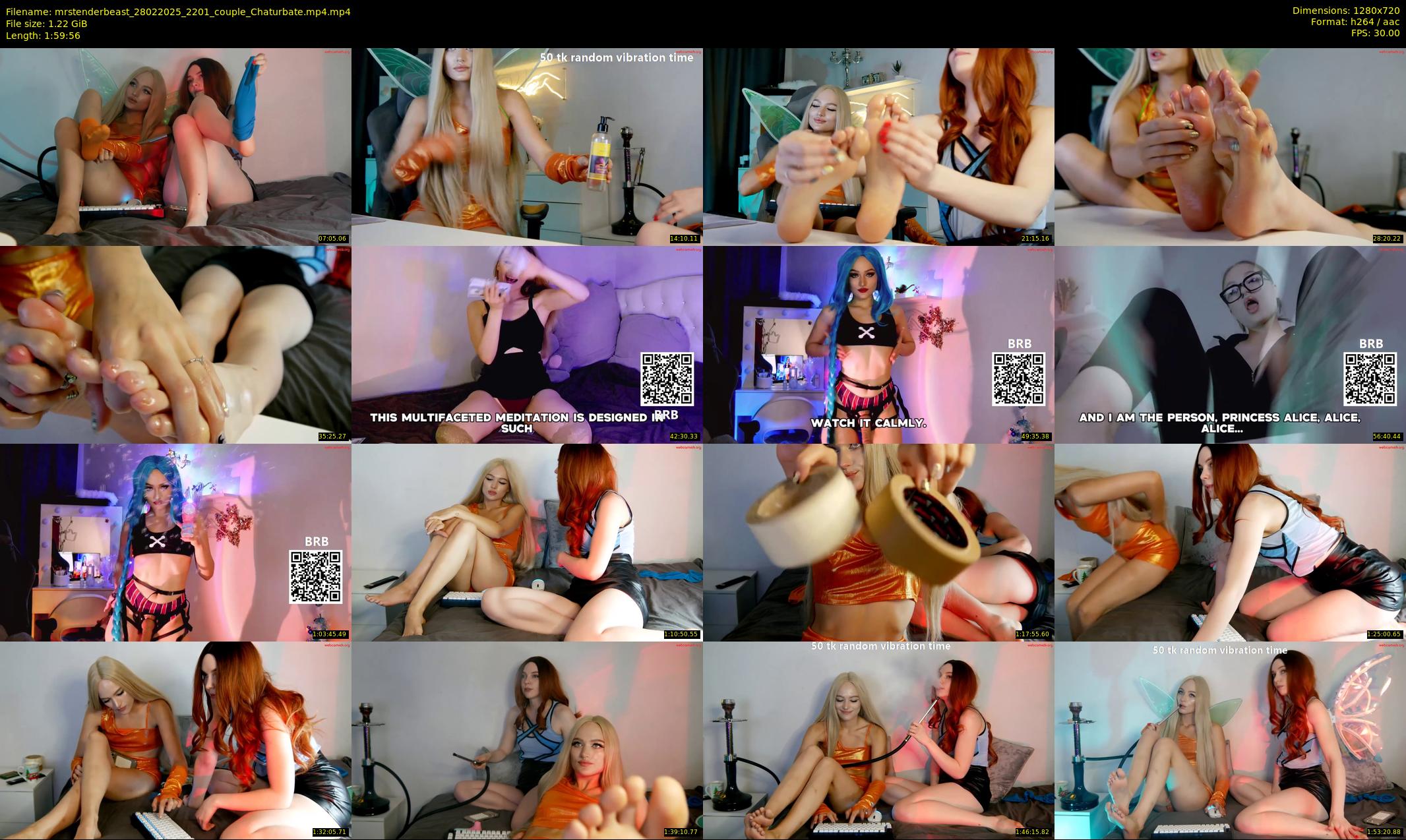 mrstenderbeast — 120 minute Chaturbate couple cam show recording, 720p, Feb 28, 2025