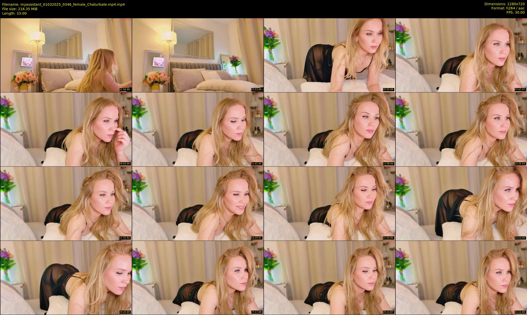 myassistant — 33 minute Chaturbate female cam show recording, 720p, Mar 1, 2025