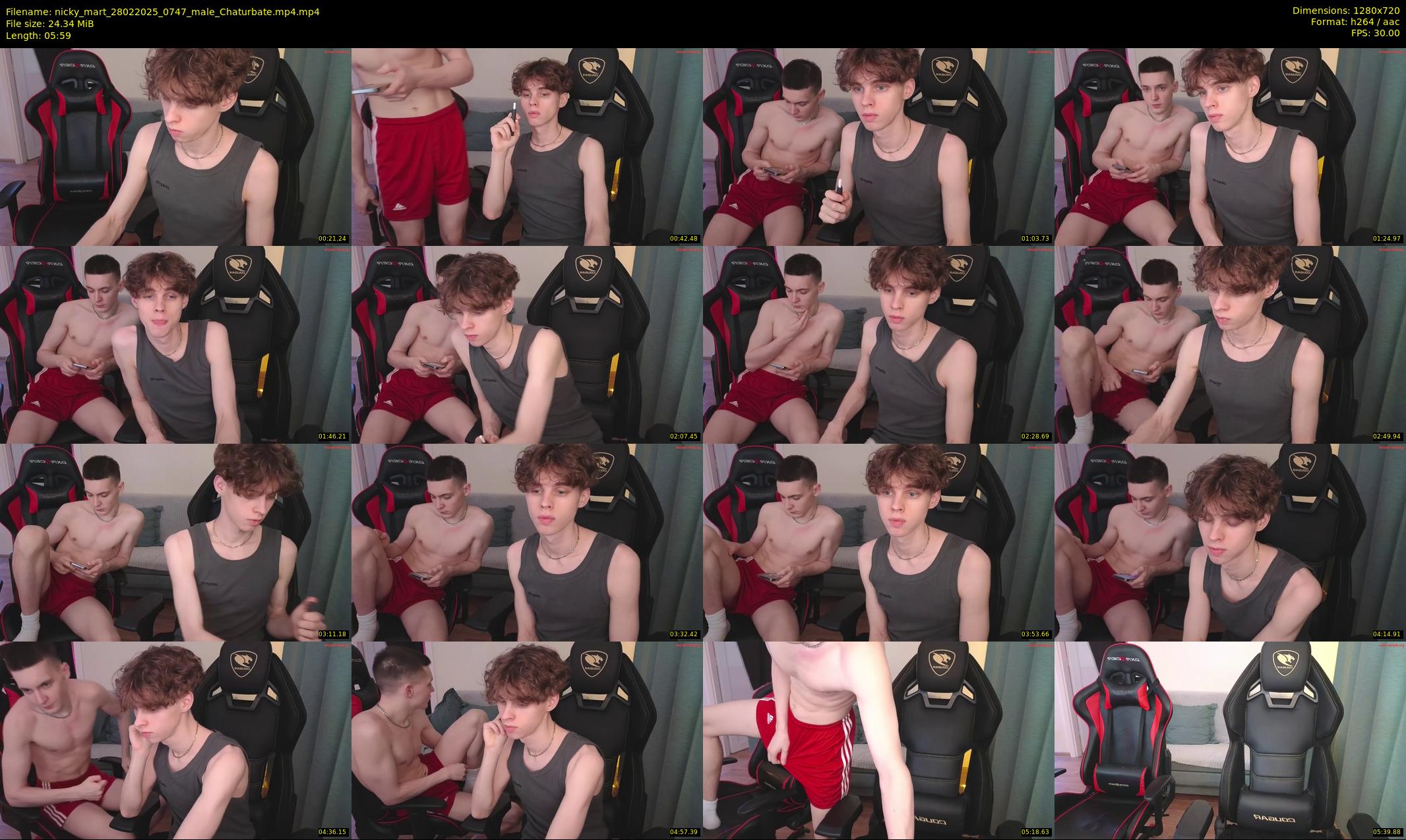 nicky_mart — 6 minute Chaturbate male cam show recording, 720p, Feb 28, 2025