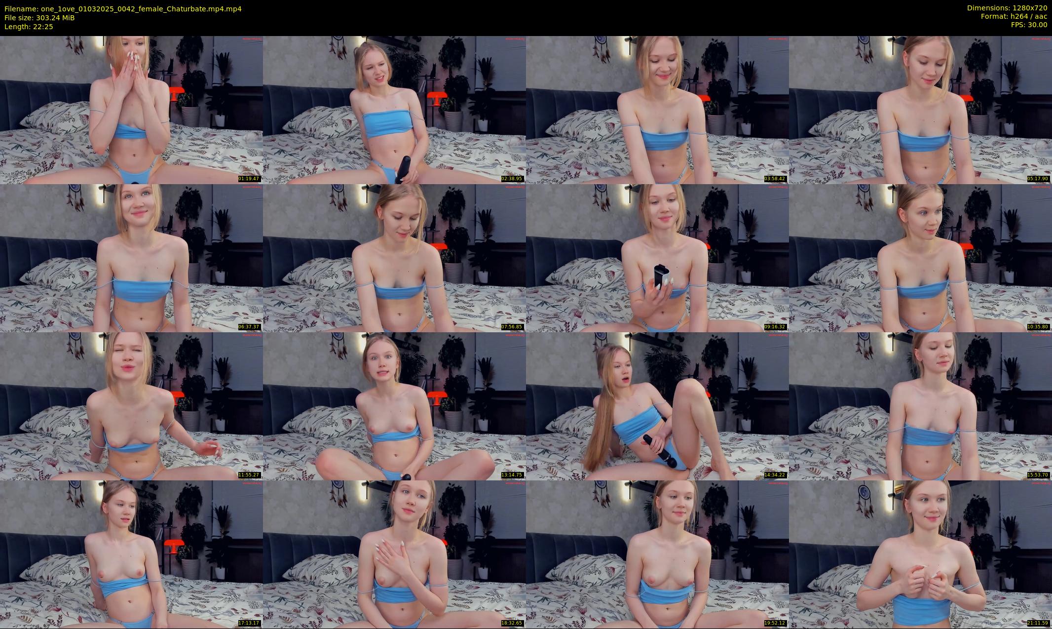 one_1ove — 23 minute Chaturbate female cam show recording, 720p, Mar 1, 2025