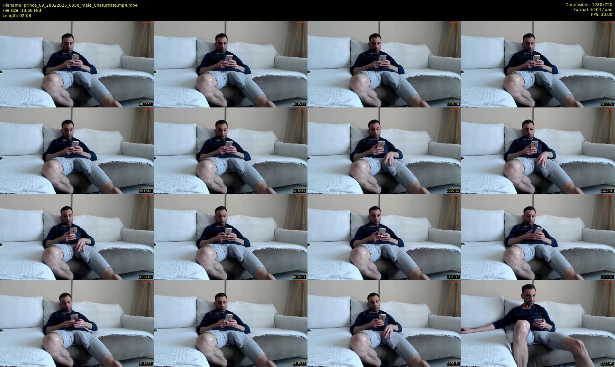 prince_89 — 3 minute Chaturbate male cam show recording, 720p, Feb 28, 2025