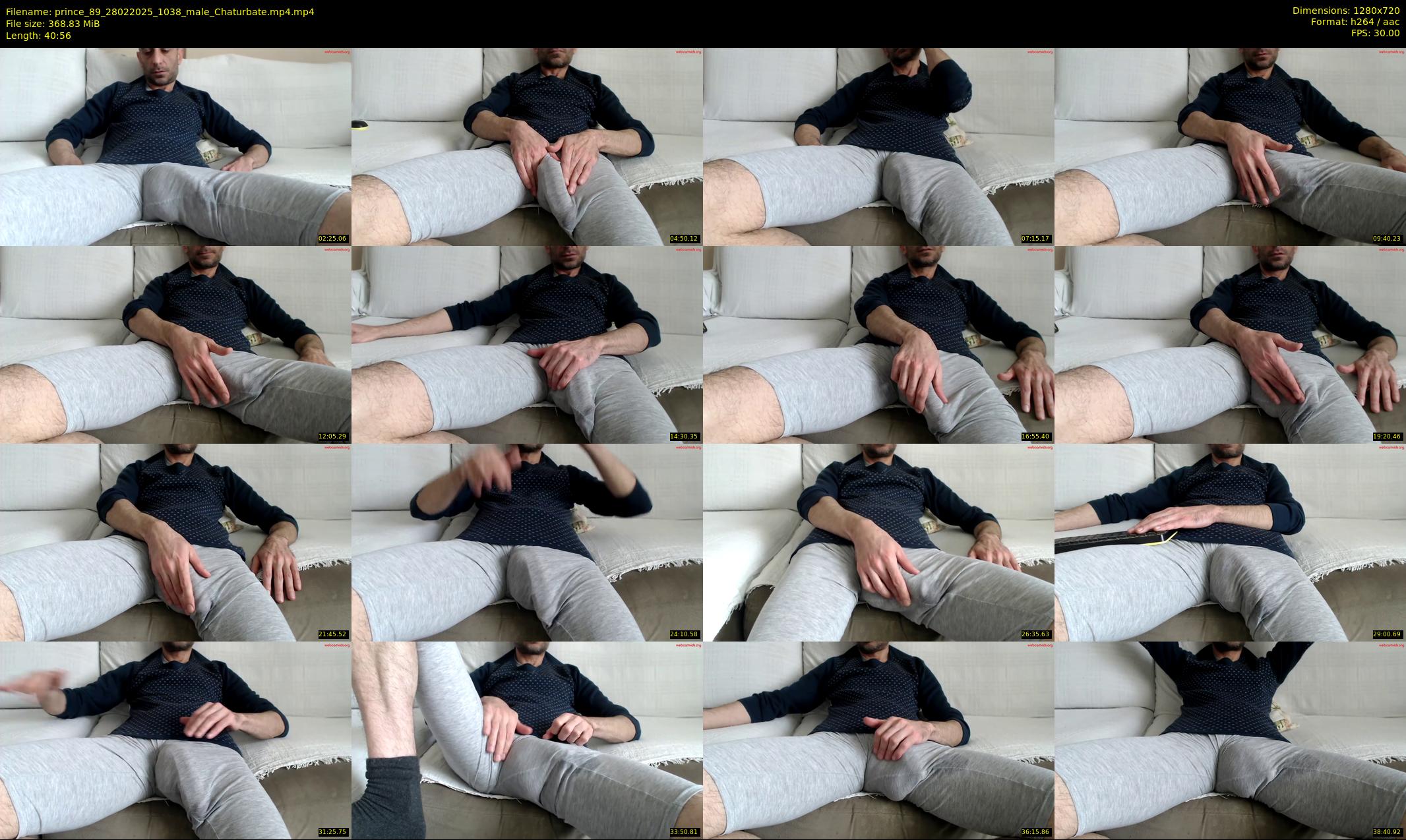 prince_89 — 41 minute Chaturbate male cam show recording, 720p, Feb 28, 2025
