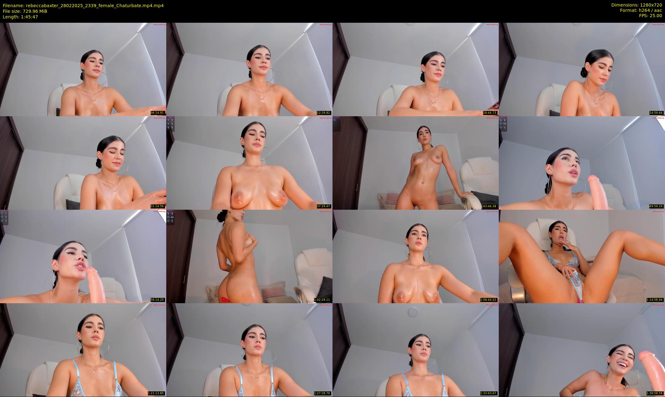rebeccabaxter — 106 minute Chaturbate female cam show recording, 720p, Feb 28, 2025