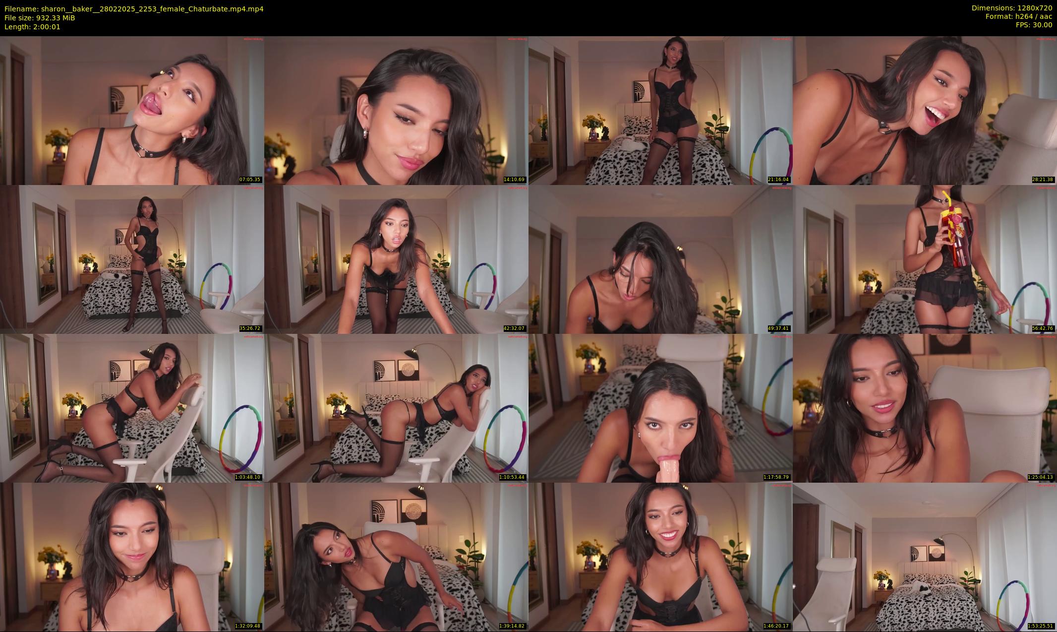 sharon__baker_ — 121 minute Chaturbate female cam show recording, 720p, Feb 28, 2025