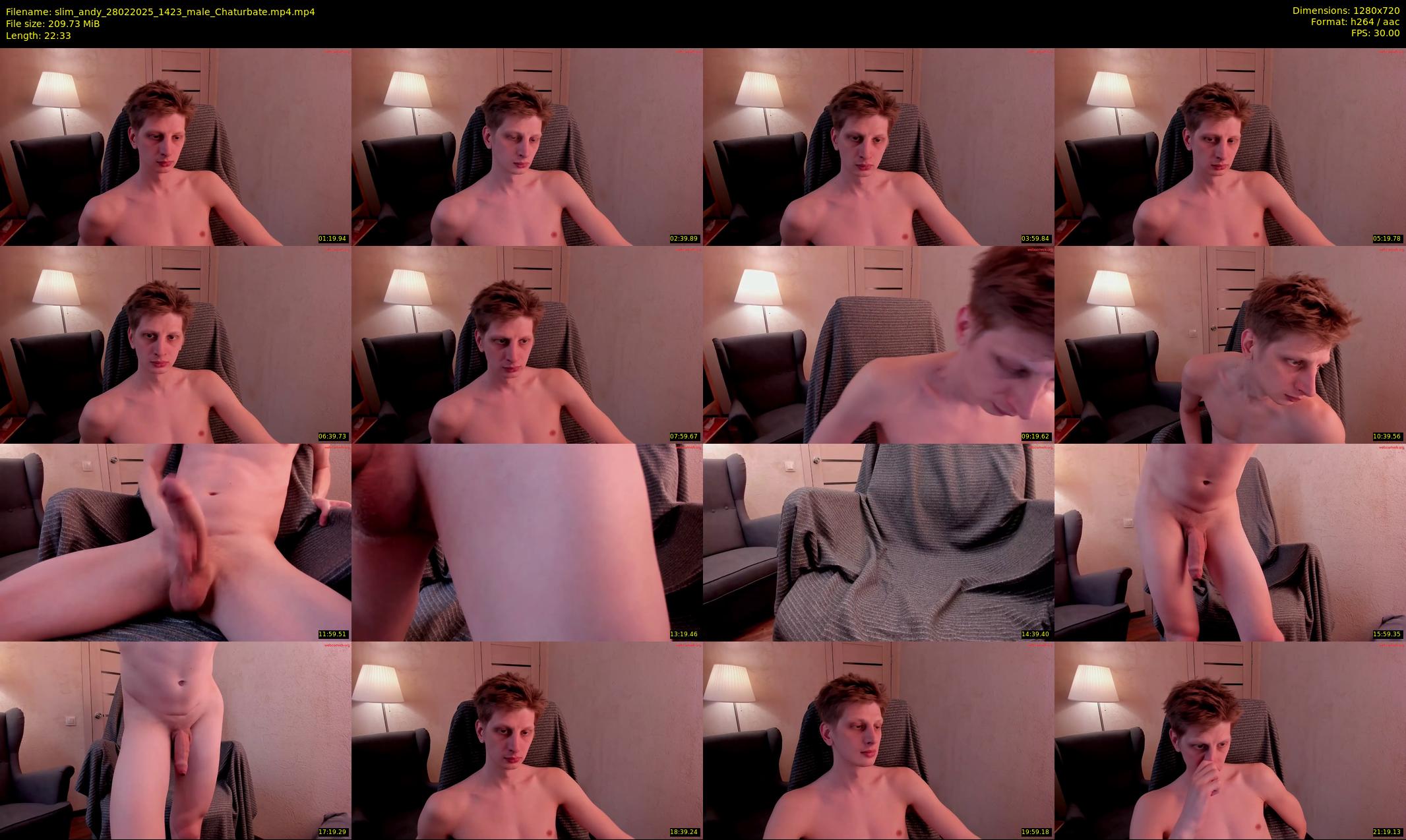 slim_andy — 23 minute Chaturbate male cam show recording, 720p, Feb 28, 2025