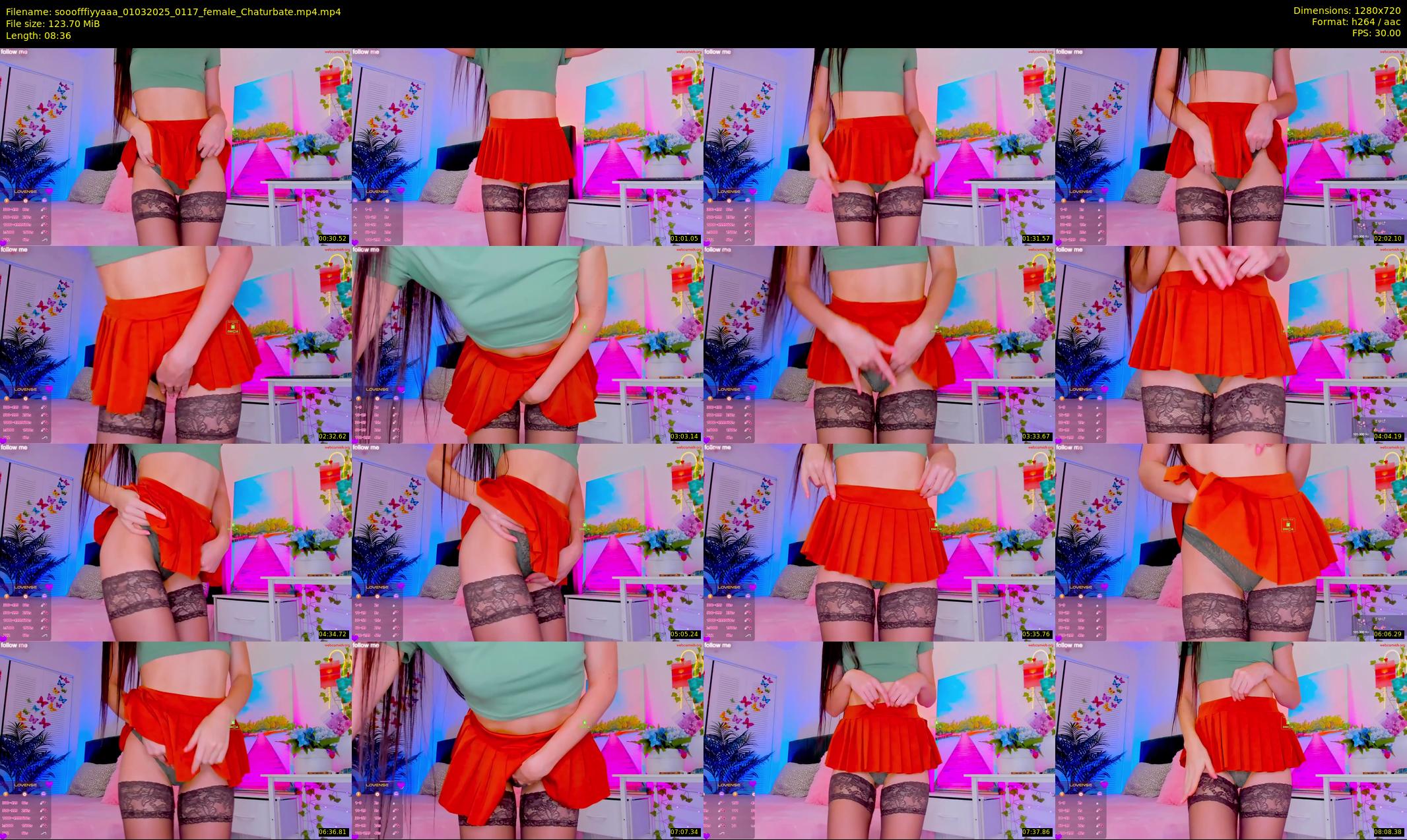 sooofffiyyaaa — 9 minute Chaturbate female cam show recording, 720p, Mar 1, 2025