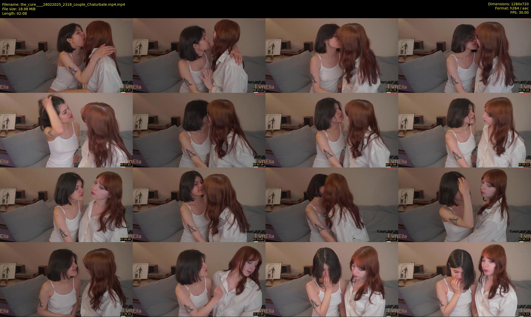 the_cure___ — 3 minute Chaturbate couple cam show recording, 720p, Feb 28, 2025