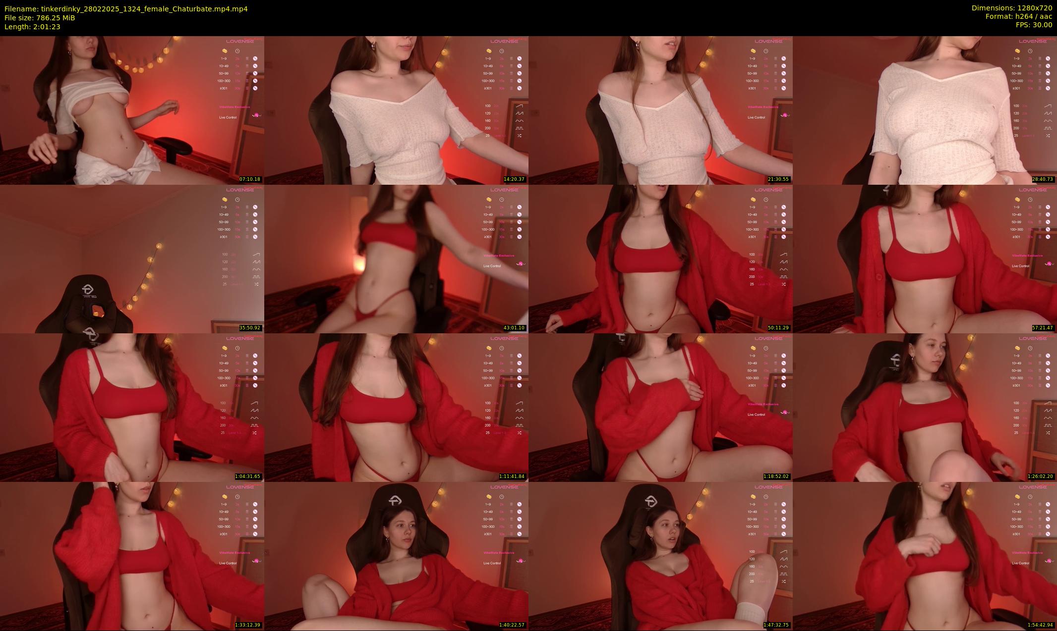 tinkerdinky — 122 minute Chaturbate female cam show recording, 720p, Feb 28, 2025