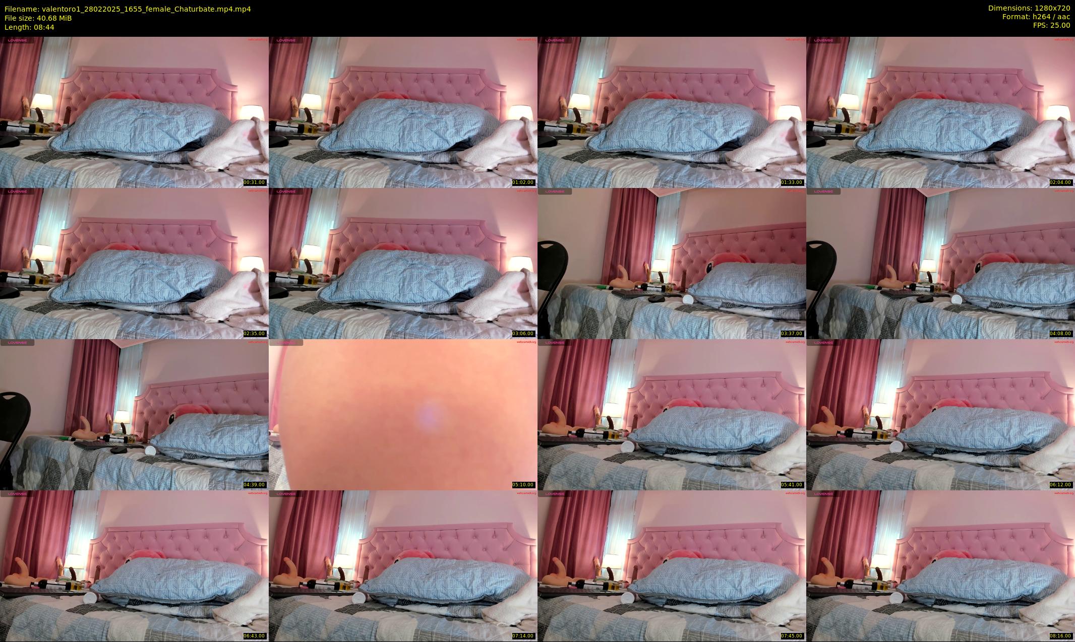 valentoro1 — 9 minute Chaturbate female cam show recording, 720p, Feb 28, 2025