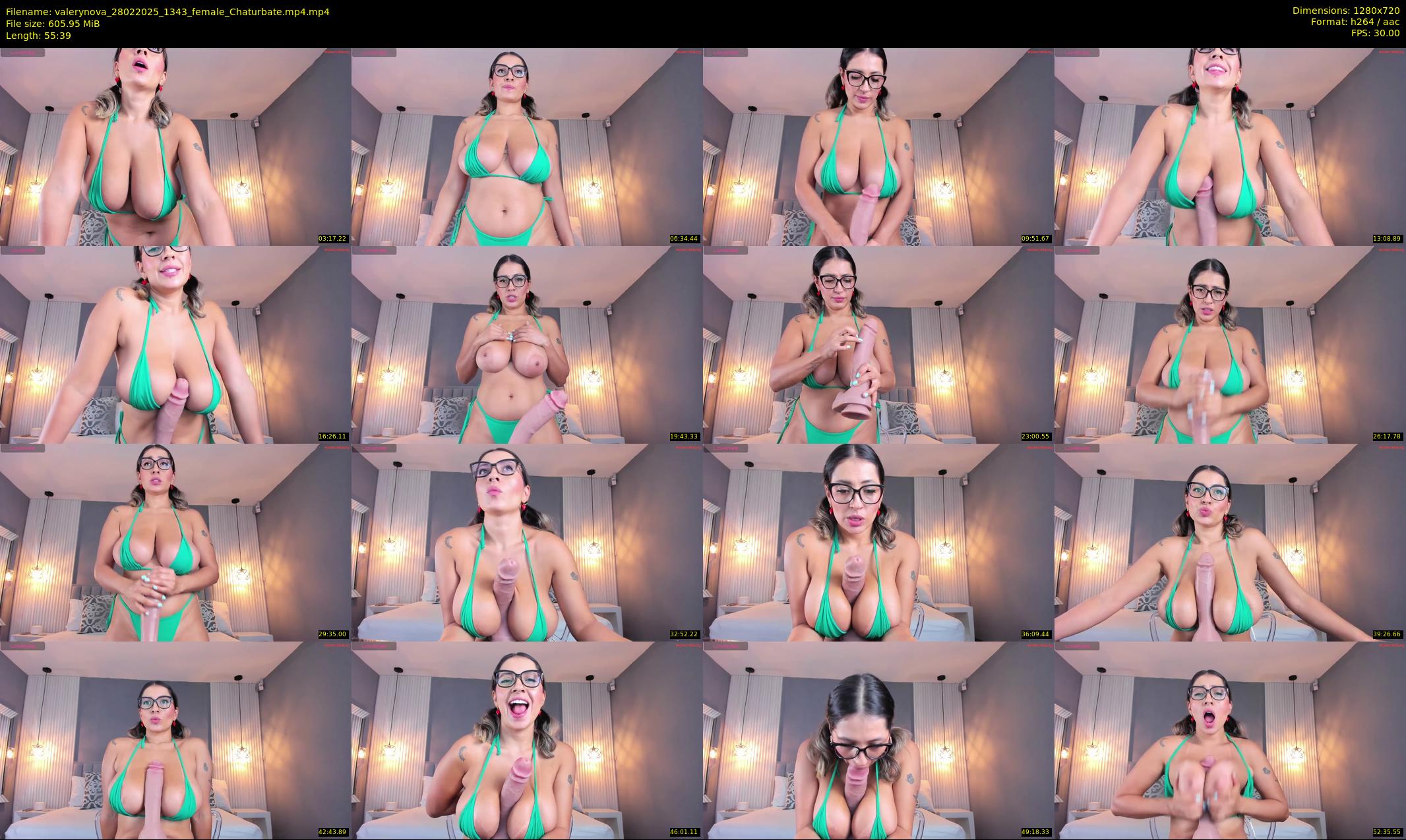 valerynova — 56 minute Chaturbate female cam show recording, 720p, Feb 28, 2025