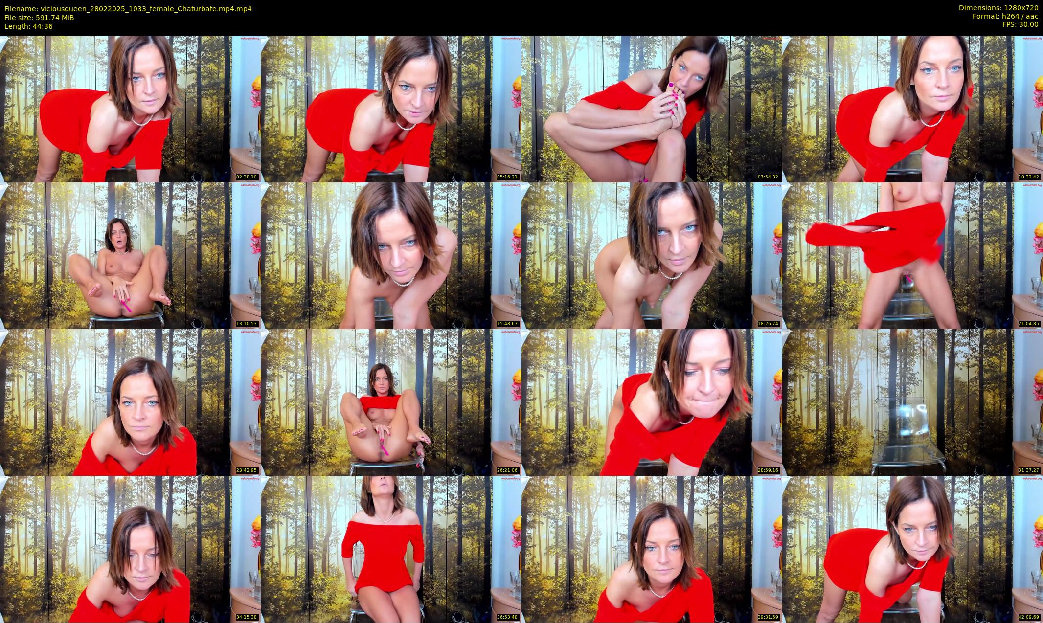 viciousqueen — 45 minute Chaturbate female cam show recording, 720p, Feb 28, 2025