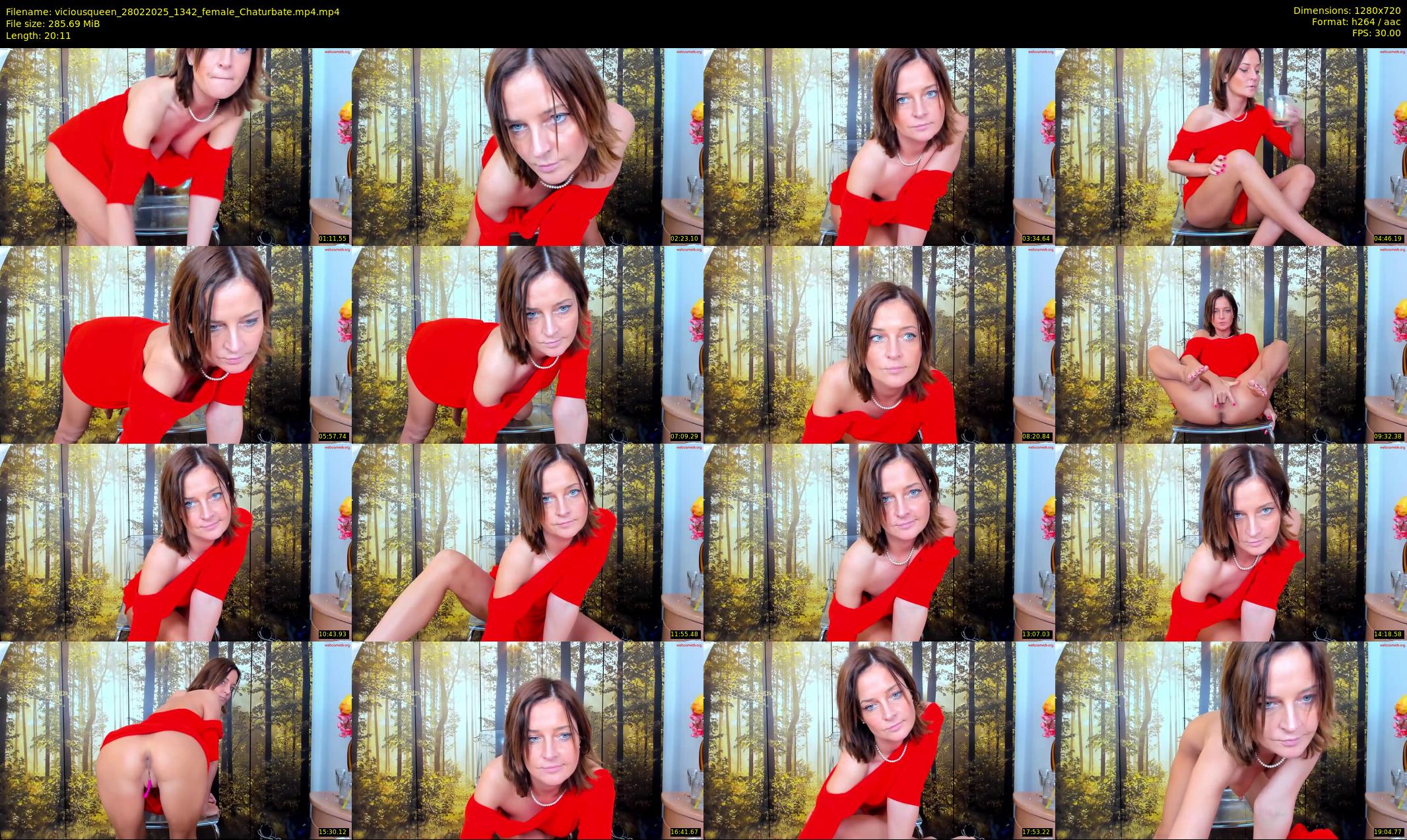 viciousqueen — 21 minute Chaturbate female cam show recording, 720p, Feb 28, 2025