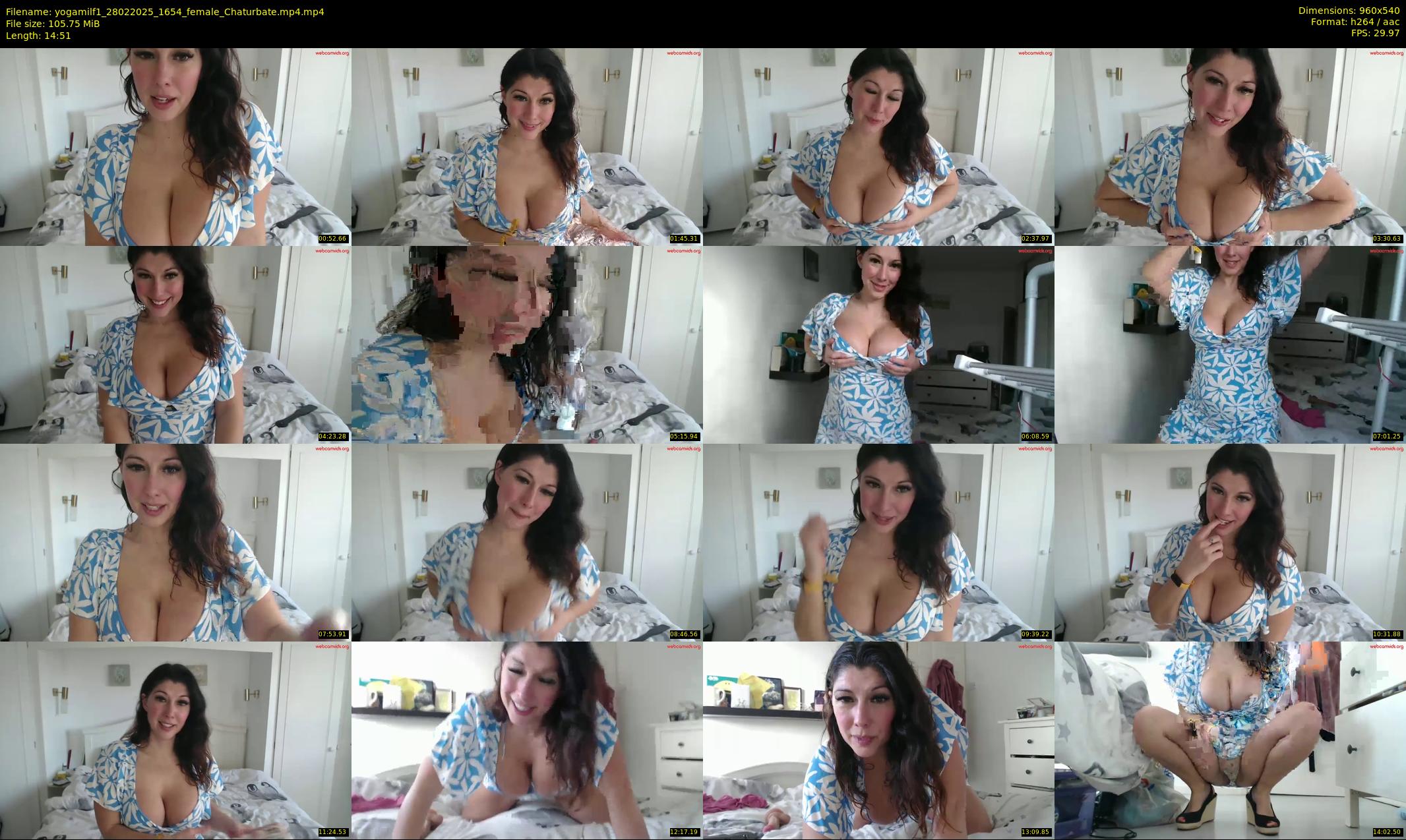 yogamilf1 — 15 minute Chaturbate female cam show recording, 480p, Feb 28, 2025