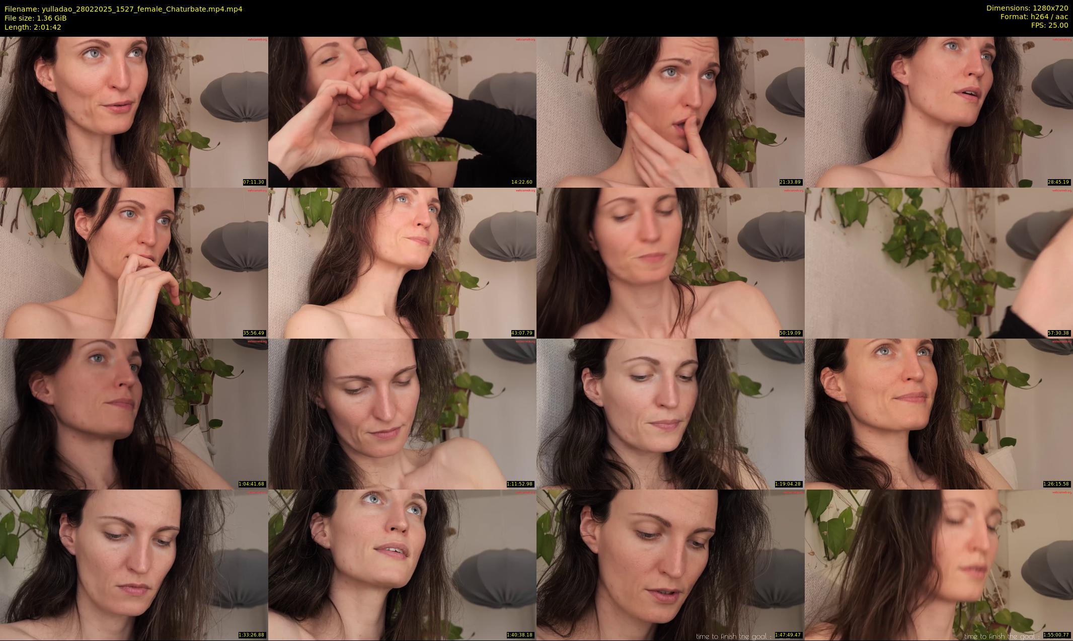 yulladao — 122 minute Chaturbate female cam show recording, 720p, Feb 28, 2025