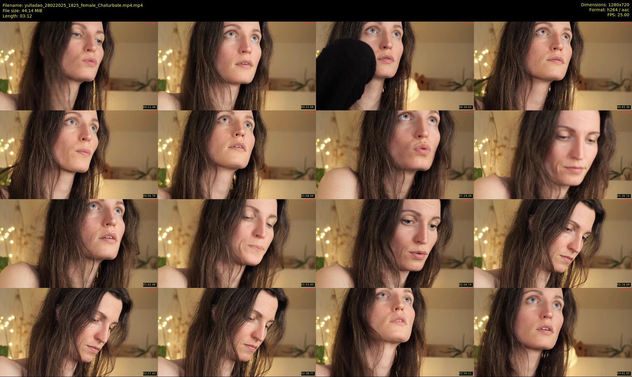 yulladao — 4 minute Chaturbate female cam show recording, 720p, Feb 28, 2025
