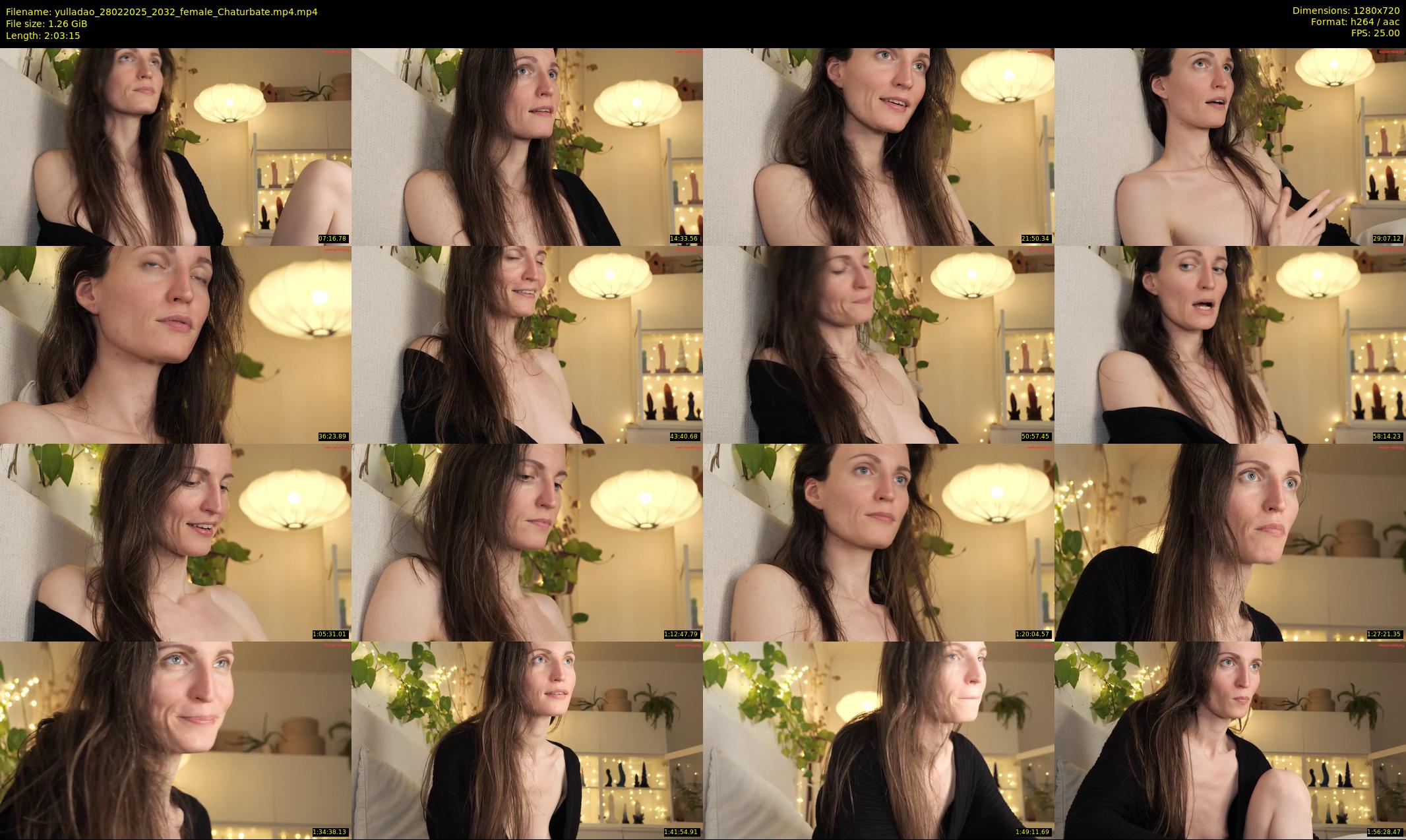 yulladao — 124 minute Chaturbate female cam show recording, 720p, Feb 28, 2025