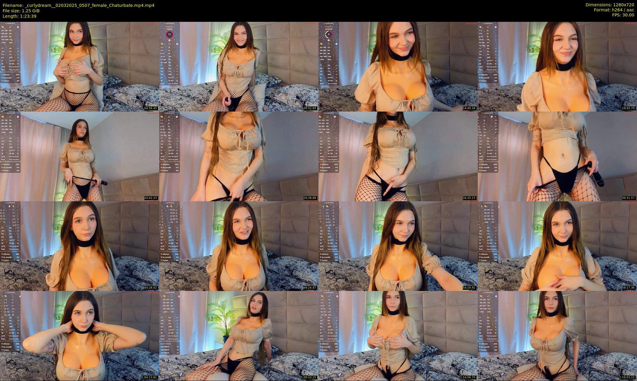 _curlydream_ — 84 minute Chaturbate female cam show recording, 720p, Mar 2, 2025