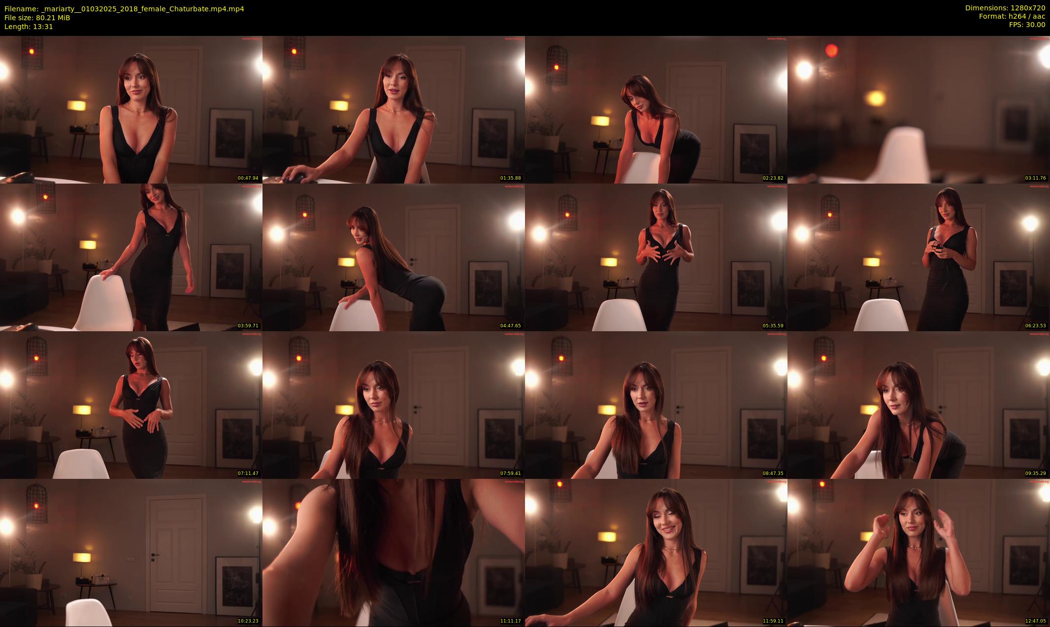 _mariarty_ — 14 minute Chaturbate female cam show recording, 720p, Mar 1, 2025