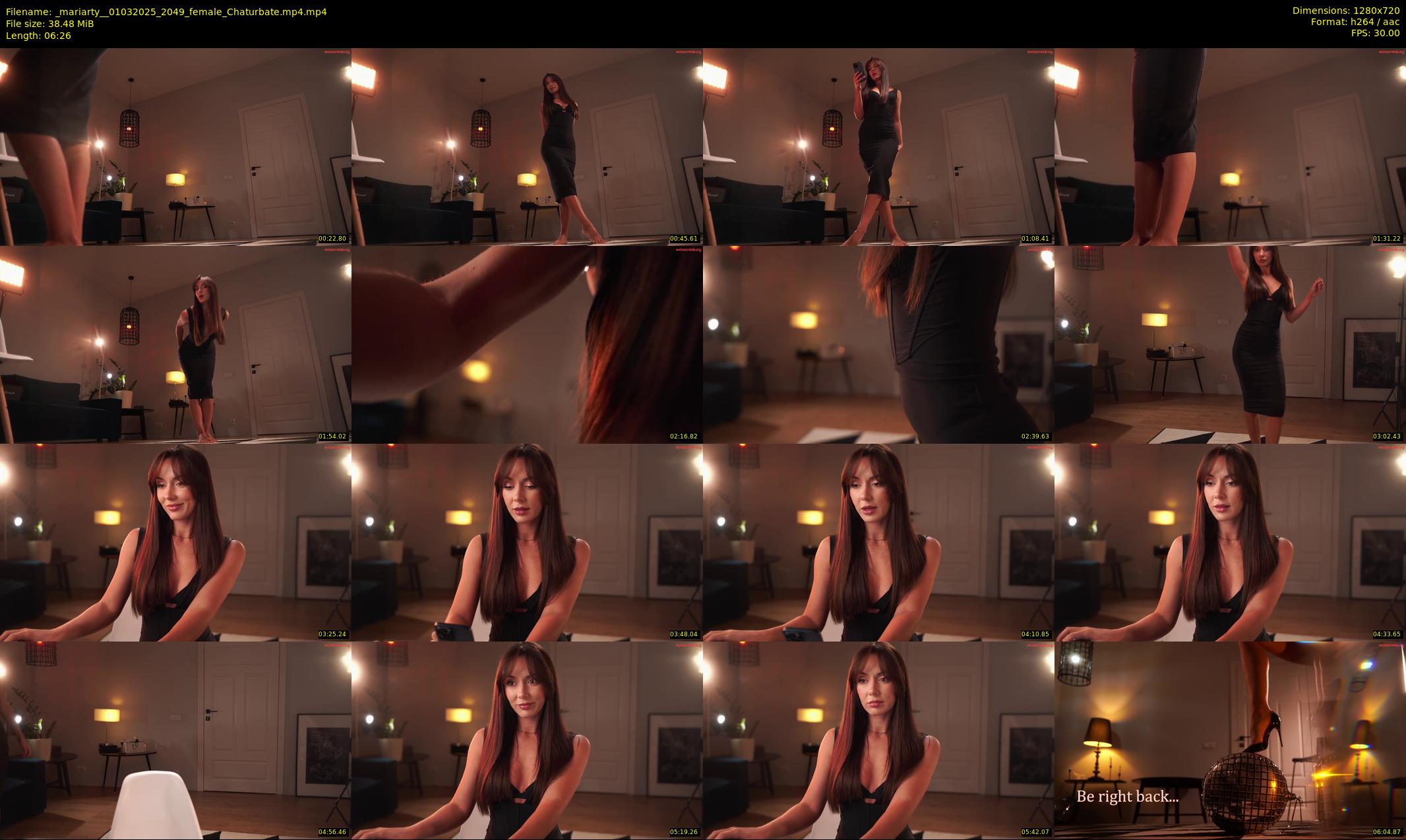 _mariarty_ — 7 minute Chaturbate female cam show recording, 720p, Mar 1, 2025