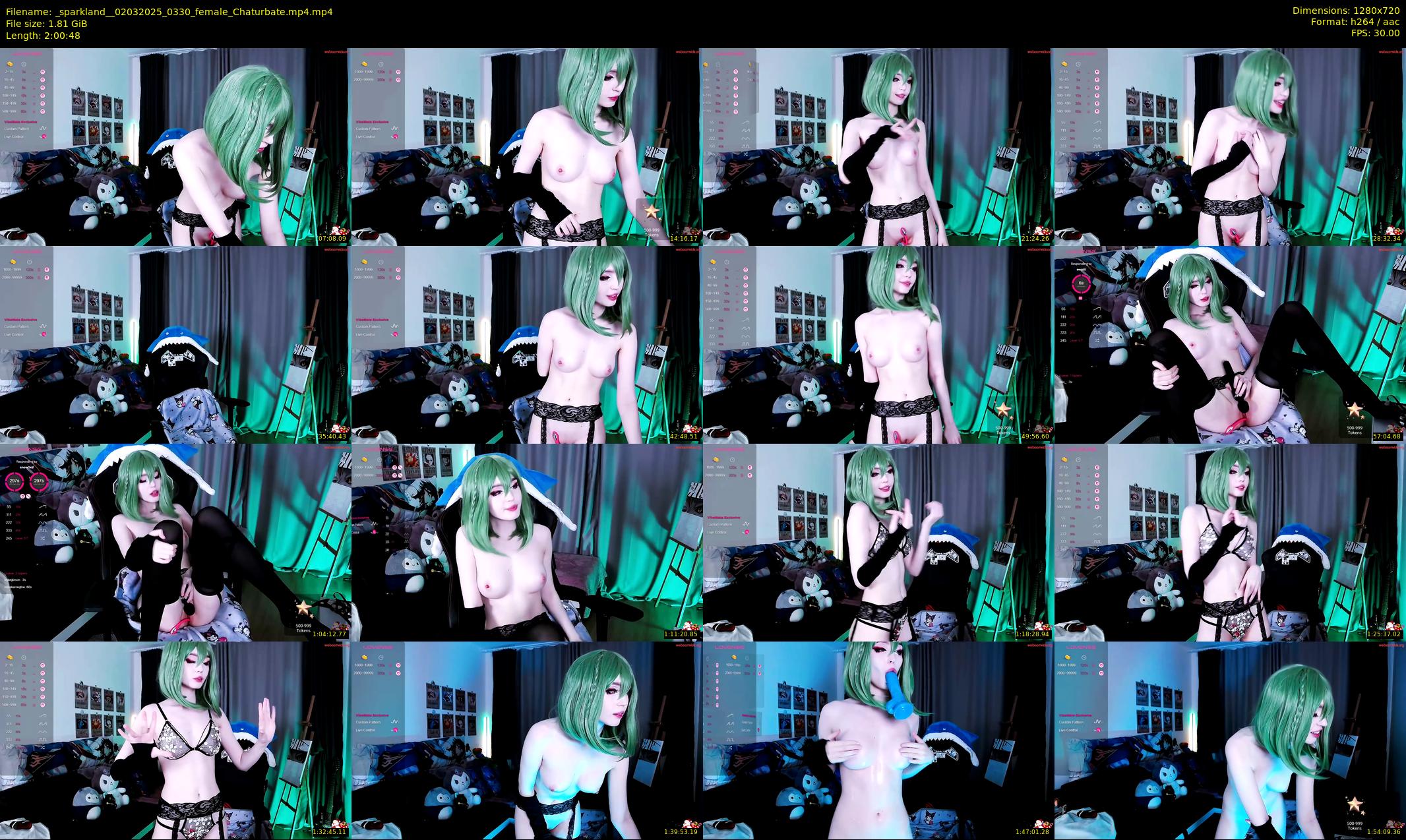 _sparkland_ — 121 minute Chaturbate female cam show recording, 720p, Mar 2, 2025