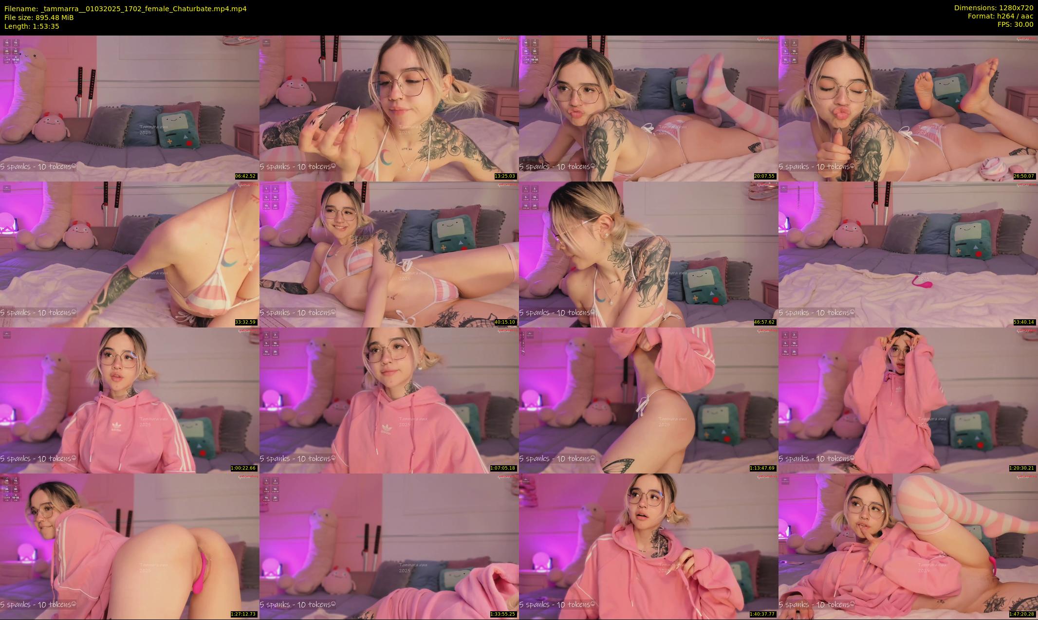 _tammarra_ — 114 minute Chaturbate female cam show recording, 720p, Mar 1, 2025