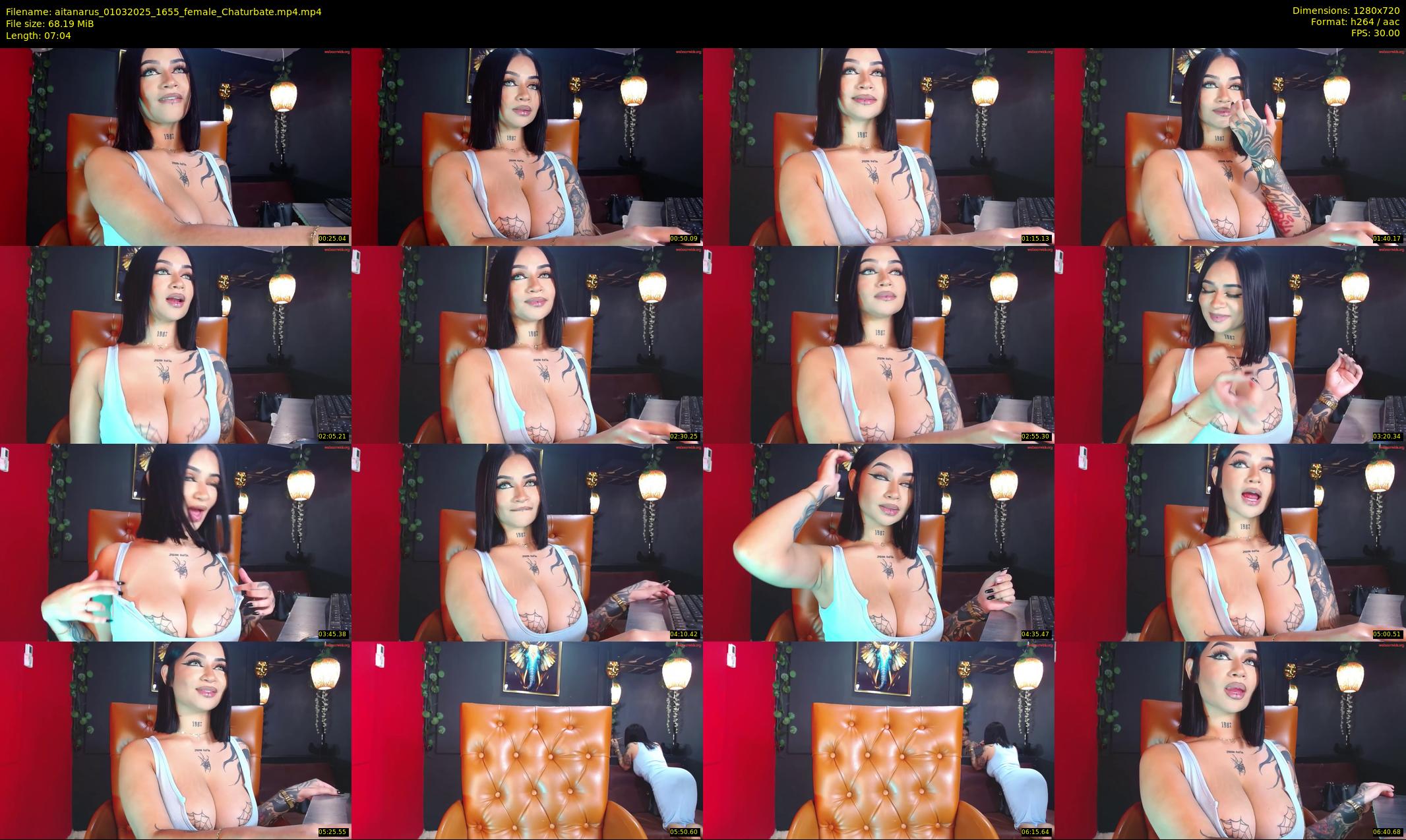 aitanarus — 8 minute Chaturbate female cam show recording, 720p, Mar 1, 2025