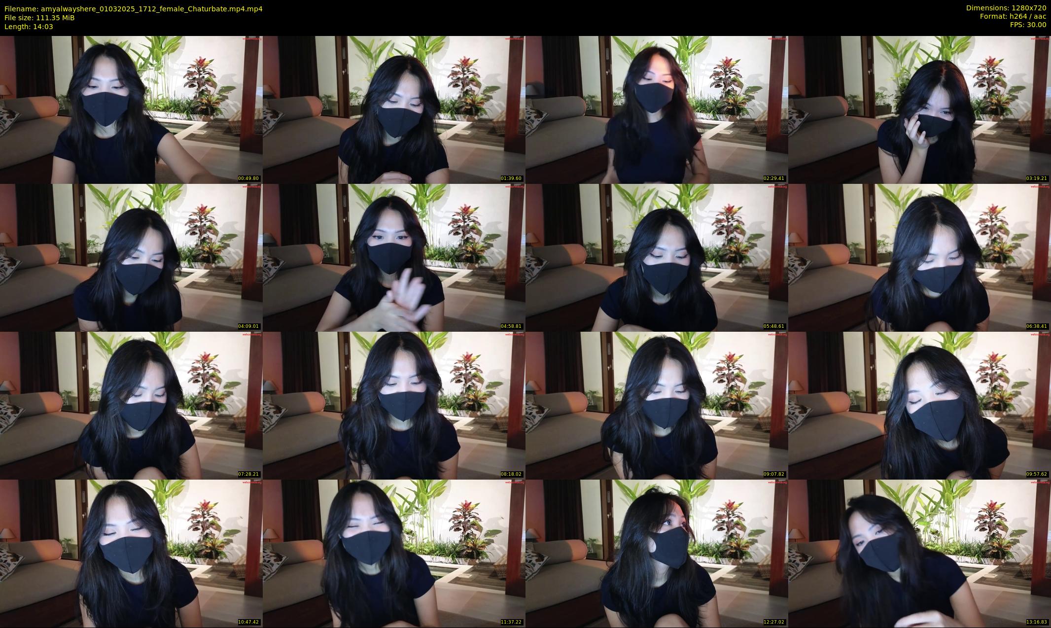 amyalwayshere — 15 minute Chaturbate female cam show recording, 720p, Mar 1, 2025