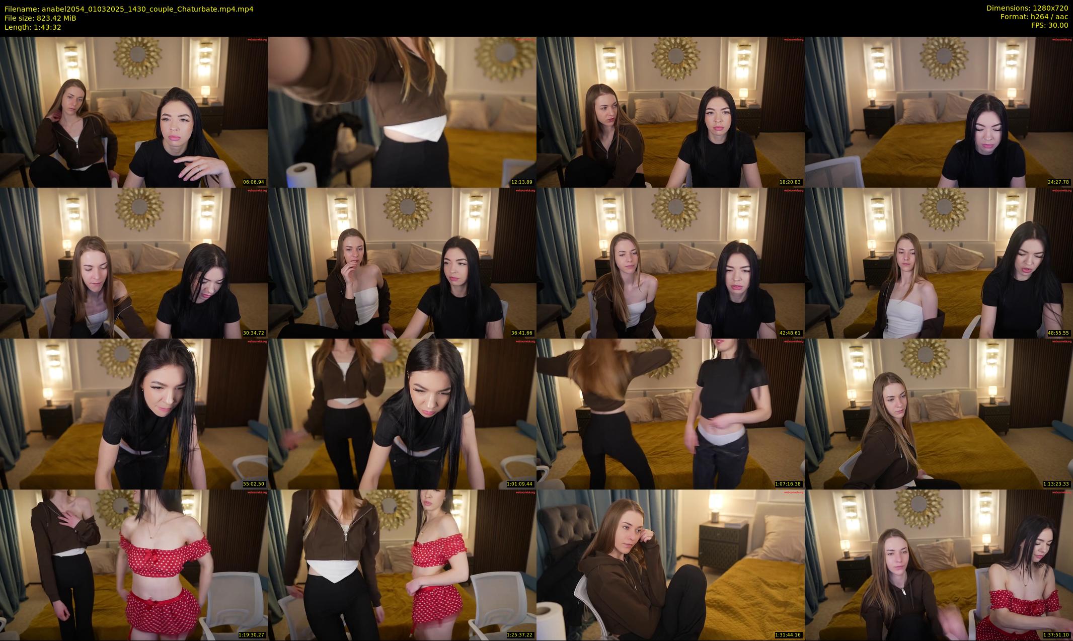 anabel2054 — 104 minute Chaturbate female cam show recording, 720p, Mar 1, 2025