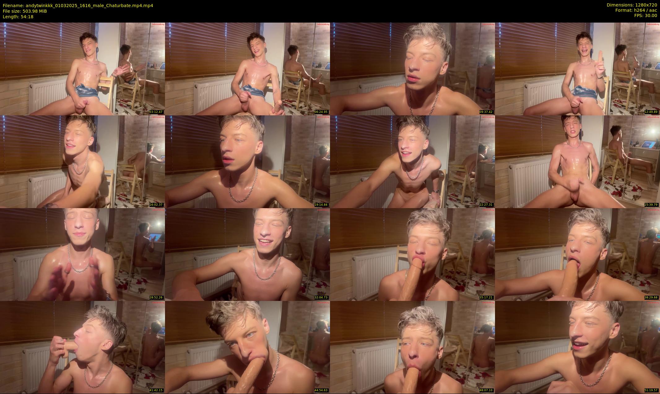 andytwinkkk — 55 minute Chaturbate male cam show recording, 720p, Mar 1, 2025