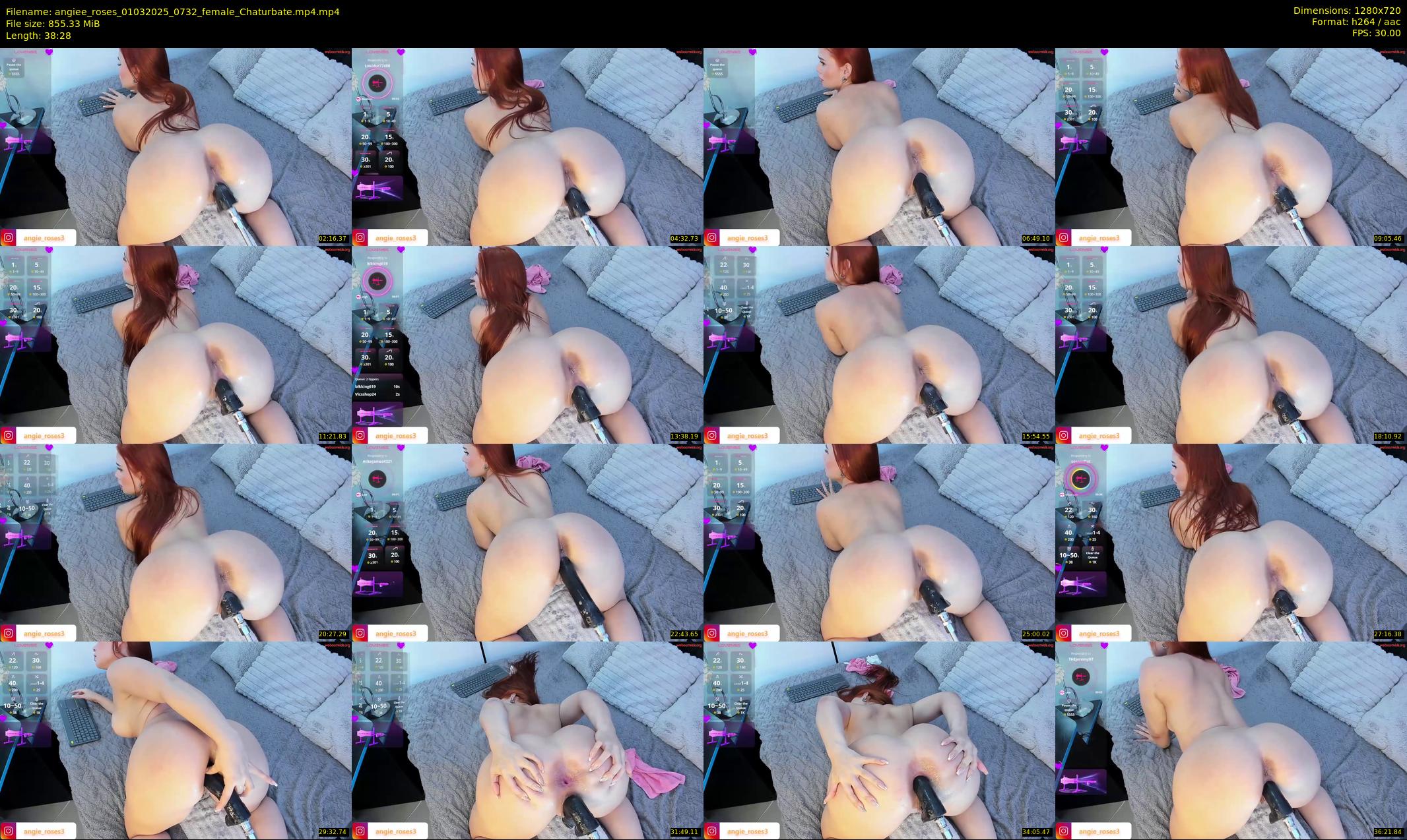 angiee_roses — 39 minute Chaturbate female cam show recording, 720p, Mar 1, 2025
