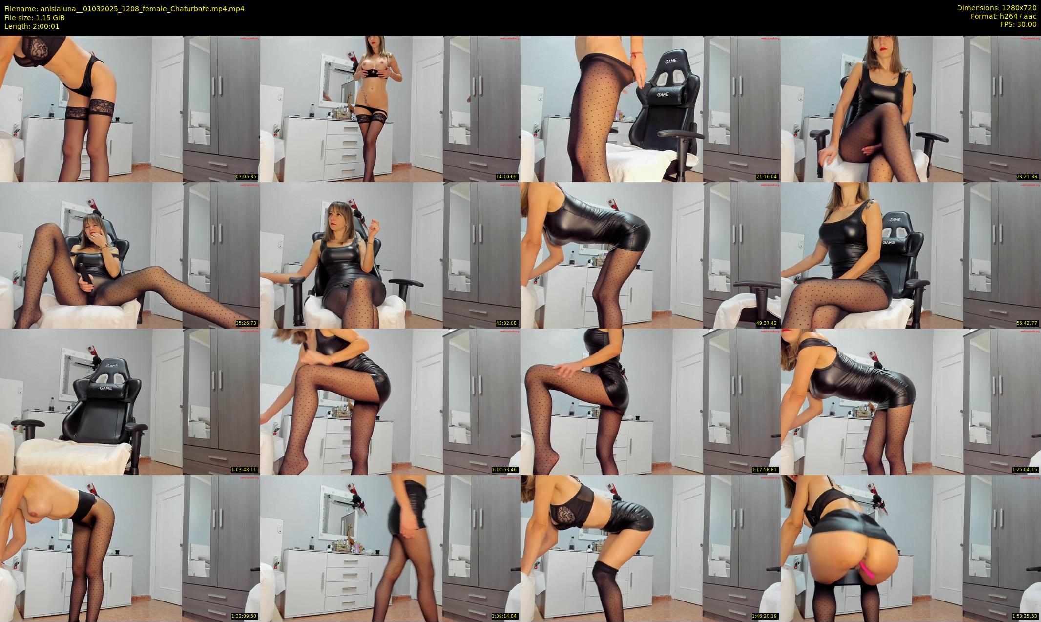 anisialuna_ — 121 minute Chaturbate female cam show recording, 720p, Mar 1, 2025