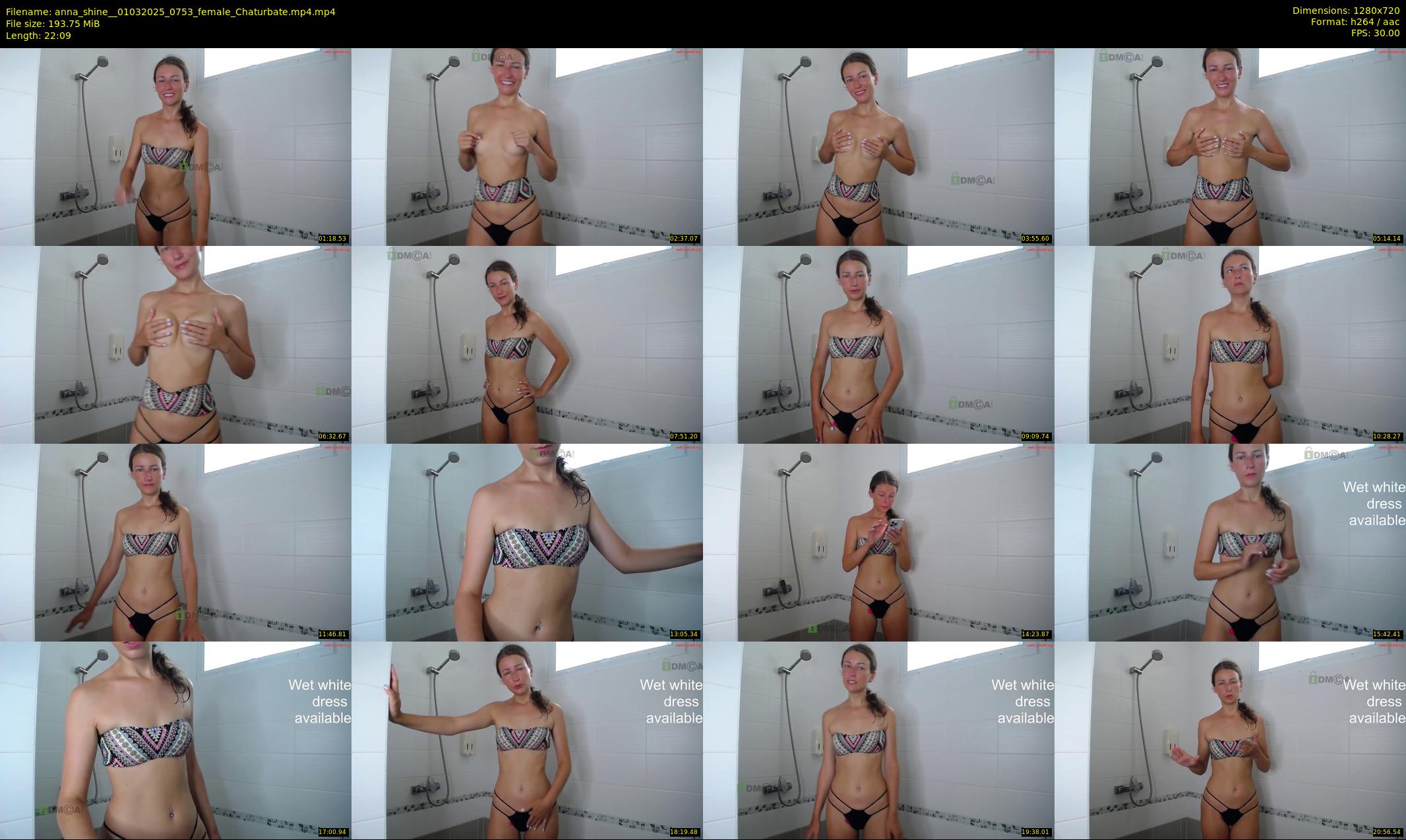 anna_shine_ — 23 minute Chaturbate female cam show recording, 720p, Mar 1, 2025
