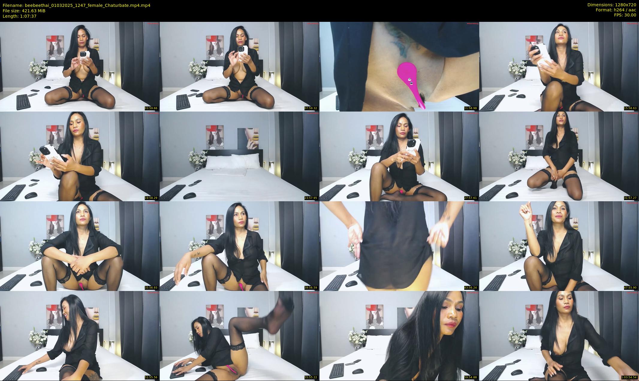 beebeethai — 68 minute Chaturbate female cam show recording, 720p, Mar 1, 2025