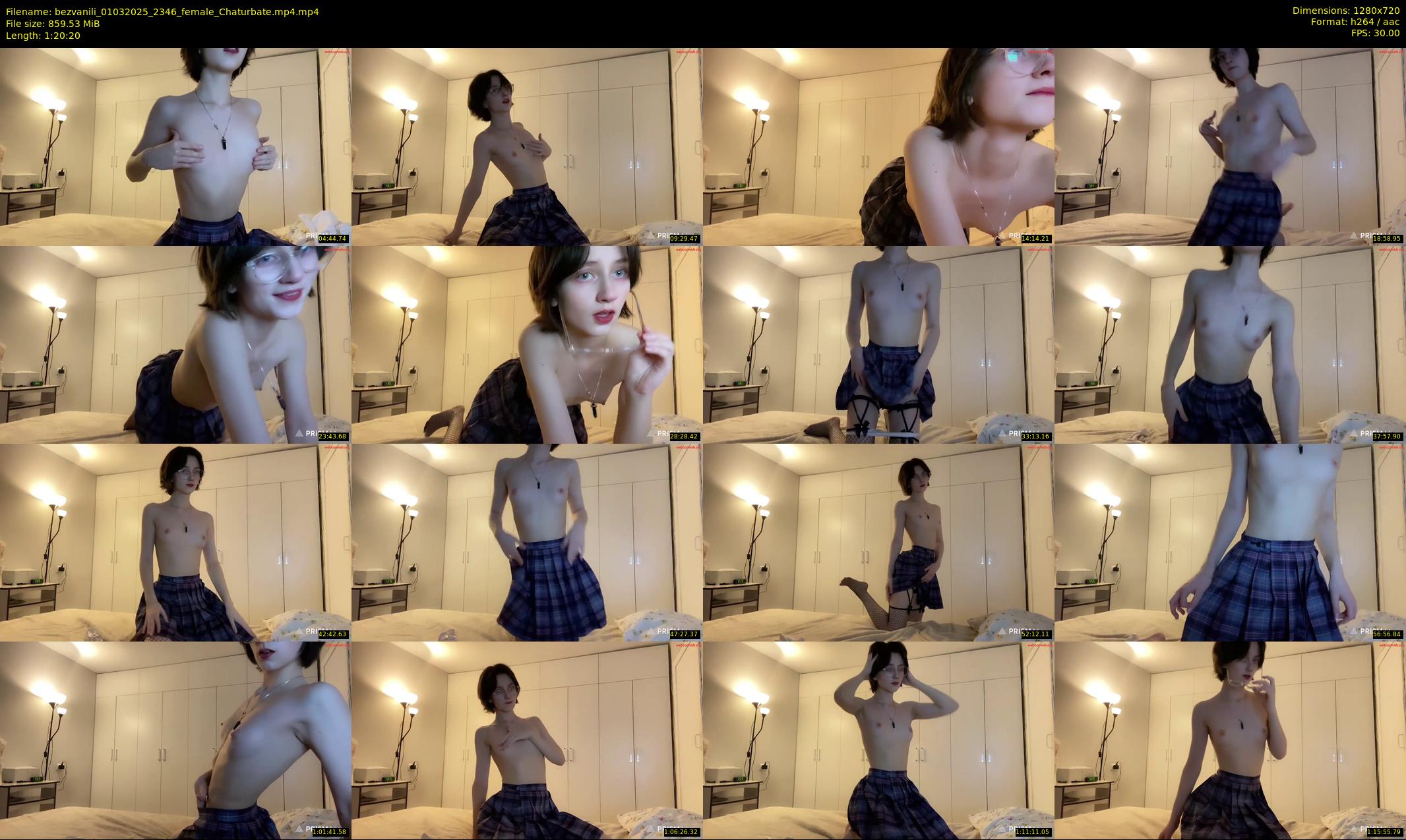 bezvanili — 81 minute Chaturbate female cam show recording, 720p, Mar 1, 2025
