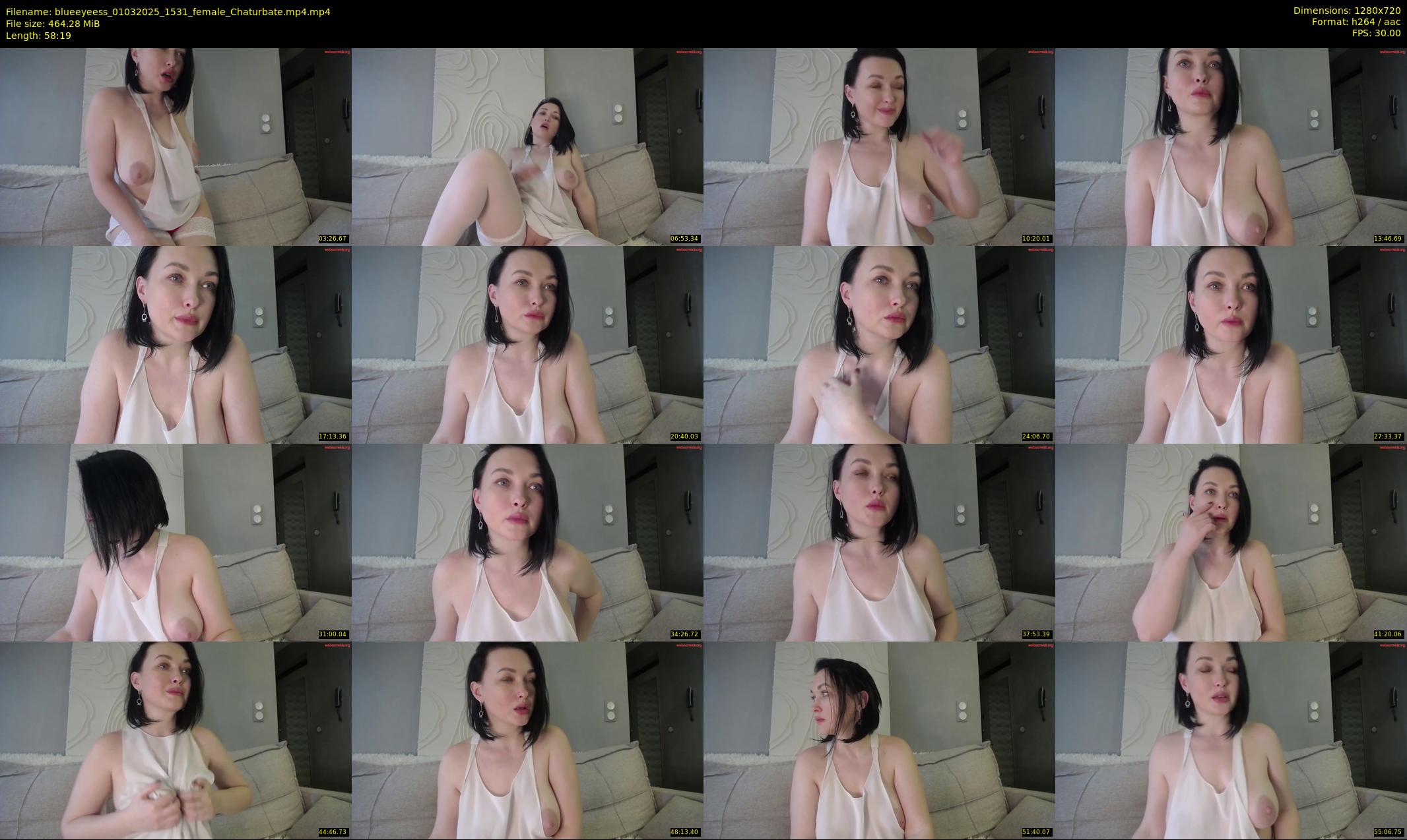 blueeyeess — 59 minute Chaturbate female cam show recording, 720p, Mar 1, 2025