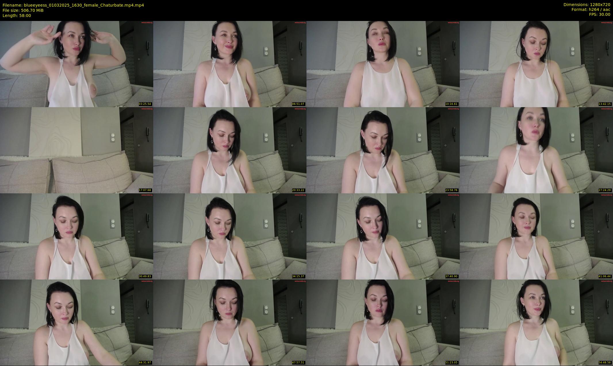 blueeyeess — 58 minute Chaturbate female cam show recording, 720p, Mar 1, 2025