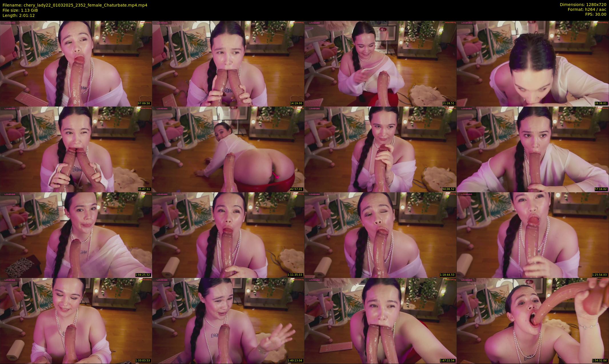 chery_lady22 — 122 minute Chaturbate female cam show recording, 720p, Mar 1, 2025