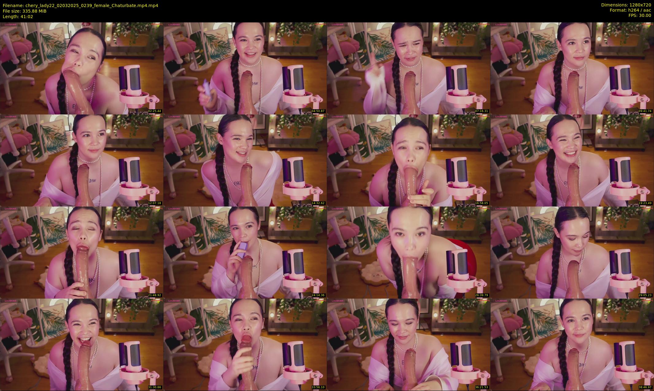 chery_lady22 — 42 minute Chaturbate female cam show recording, 720p, Mar 2, 2025
