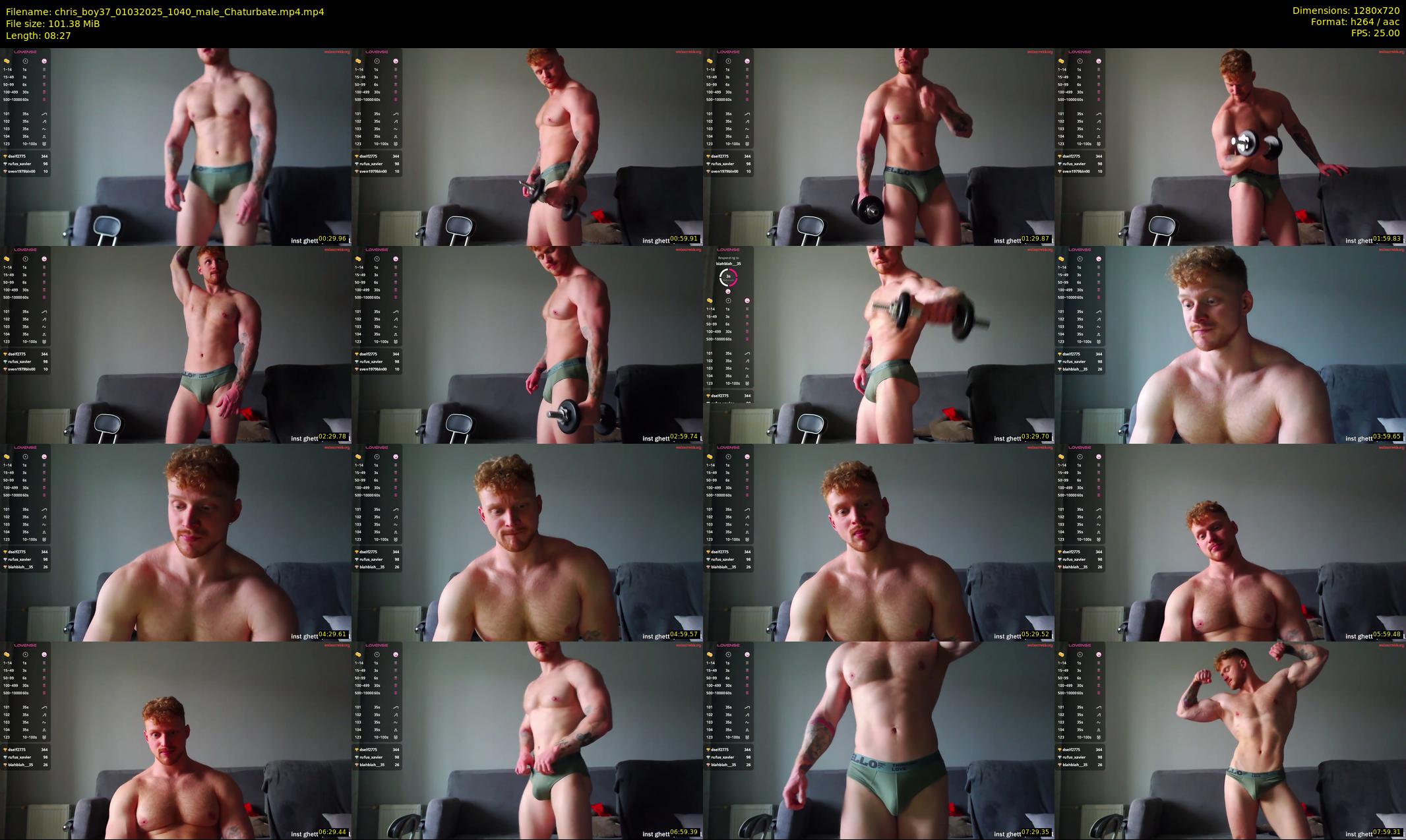chris_boy37 — 9 minute Chaturbate male cam show recording, 720p, Mar 1, 2025
