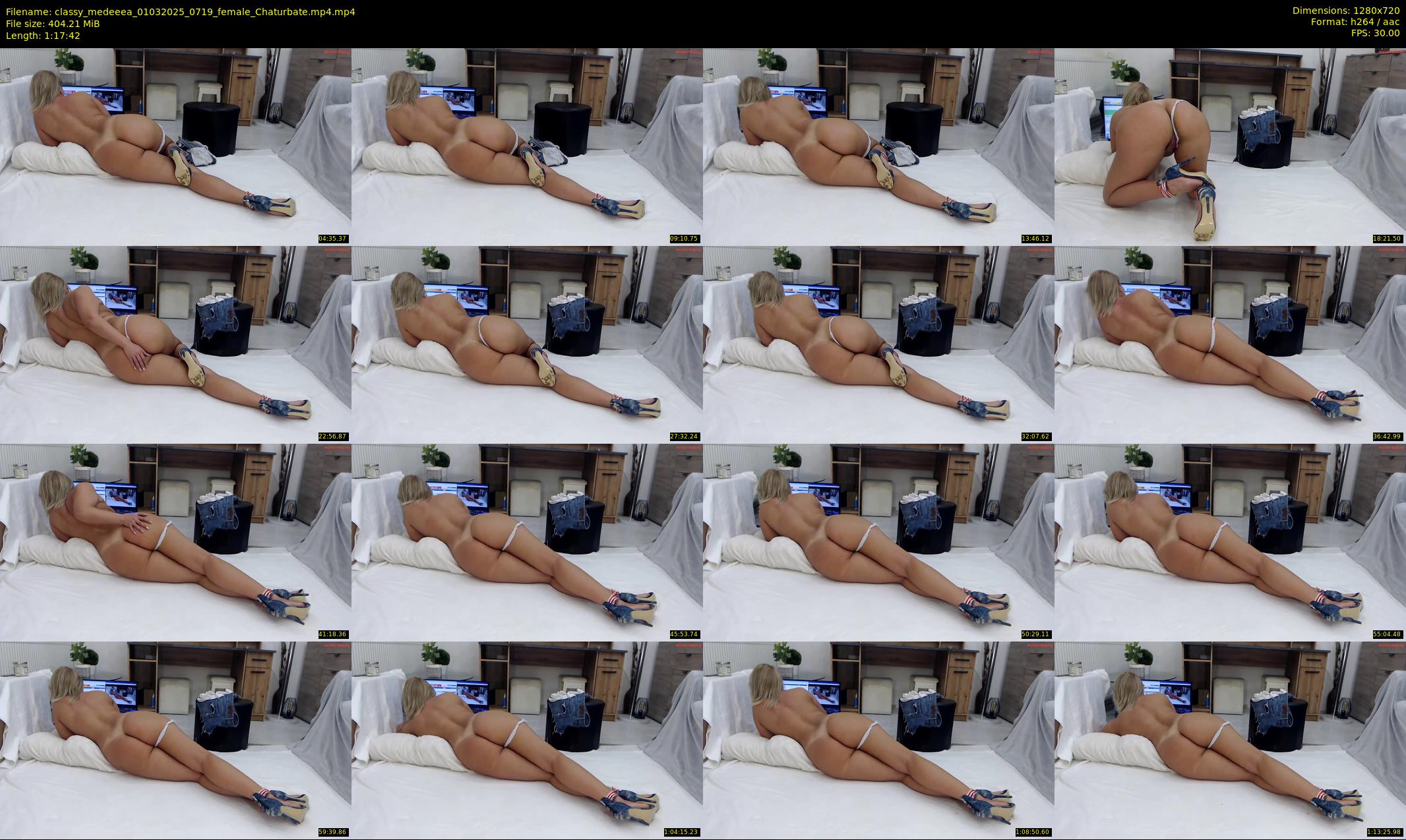 classy_medeeea — 78 minute Chaturbate female cam show recording, 720p, Mar 1, 2025