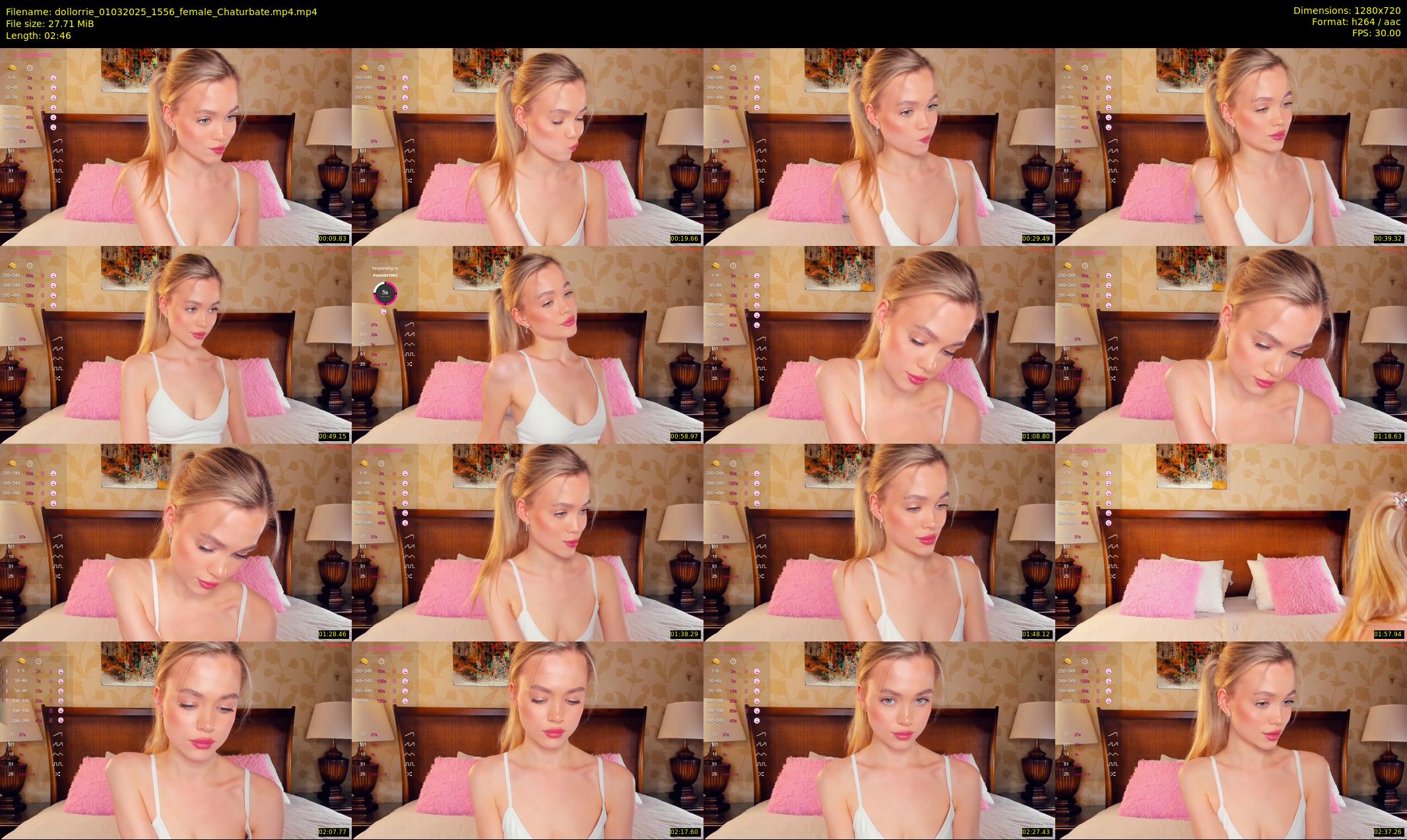 dollorrie — 3 minute Chaturbate couple cam show recording, 720p, Mar 1, 2025
