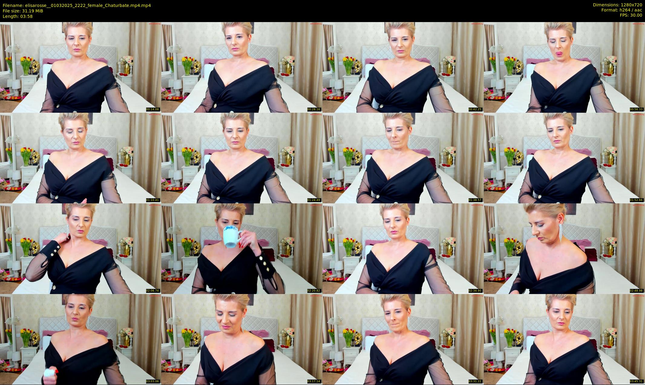 elisarosse_ — 4 minute Chaturbate female cam show recording, 720p, Mar 1, 2025