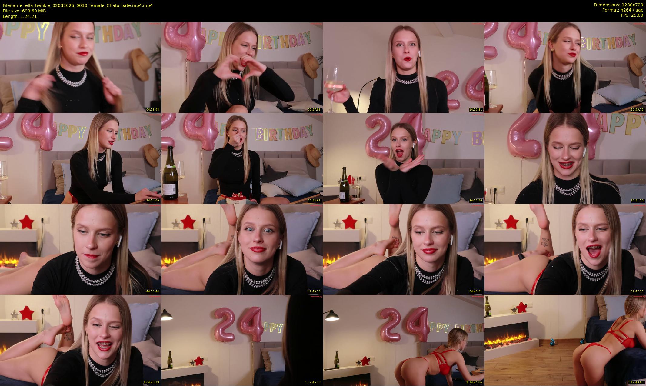 ella_twinkle — 85 minute Chaturbate female cam show recording, 720p, Mar 2, 2025