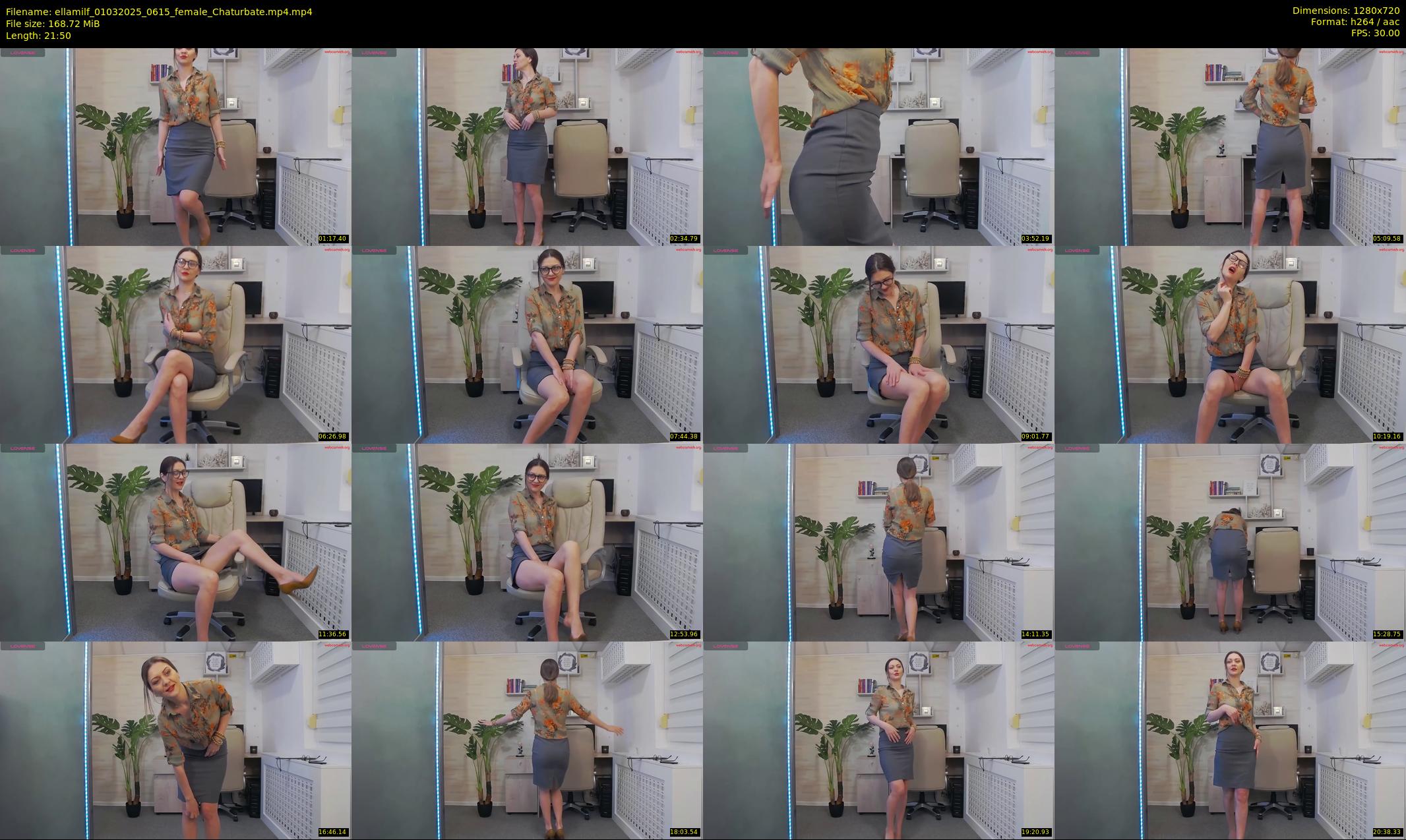 ellamilf — 22 minute Chaturbate female cam show recording, 720p, Mar 1, 2025