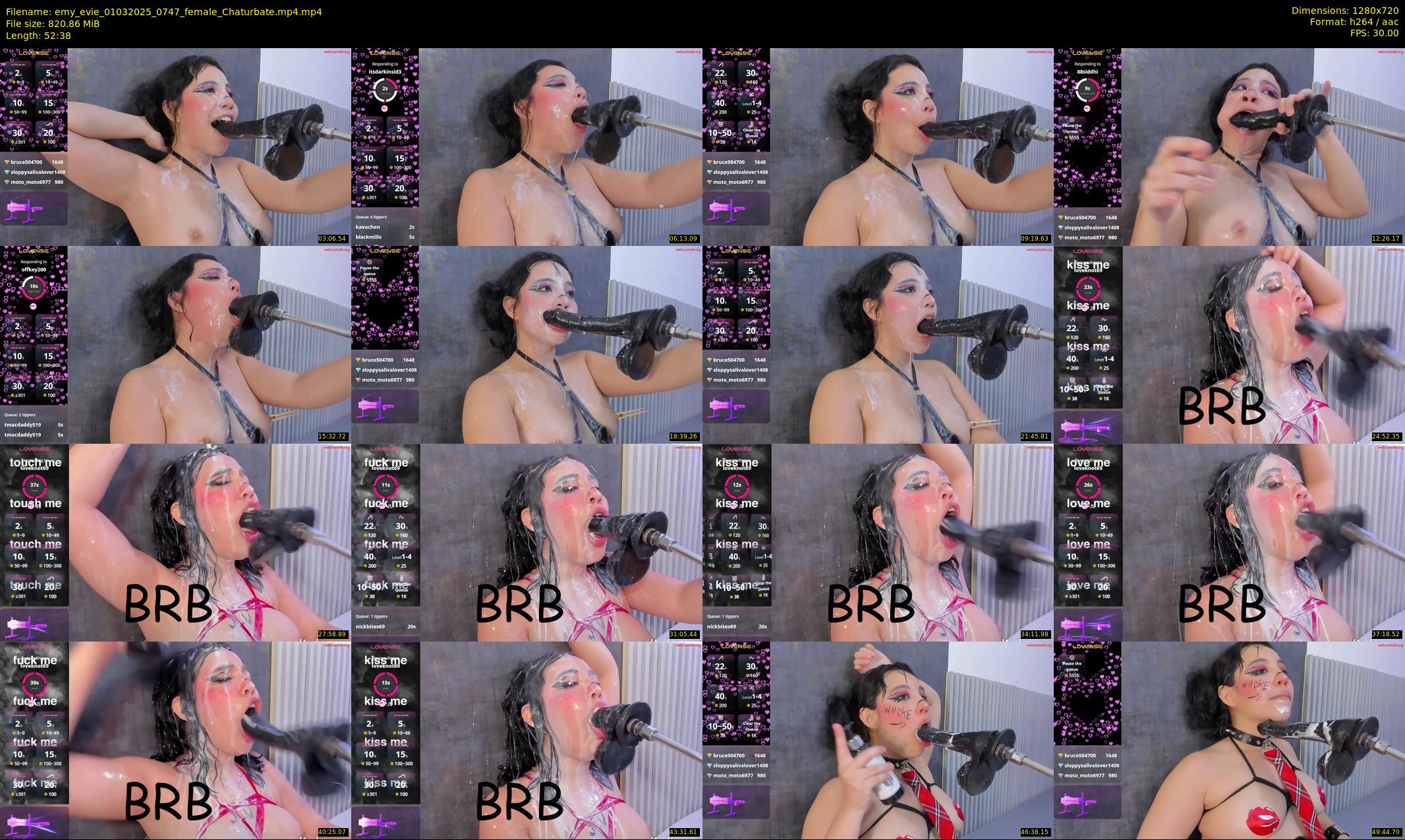 emy_evie — 53 minute Chaturbate female cam show recording, 720p, Mar 1, 2025