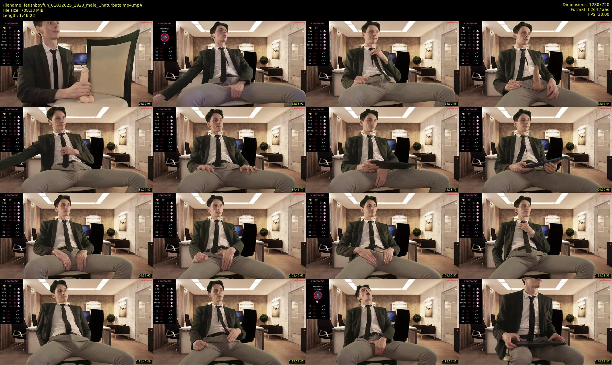 fetishboyfun — 107 minute Chaturbate male cam show recording, 720p, Mar 1, 2025