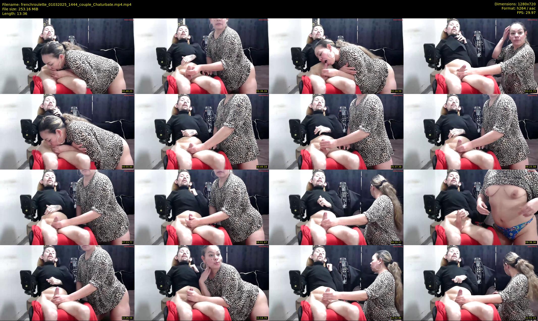 frenchroulette — 14 minute Chaturbate couple cam show recording, 720p, Mar 1, 2025