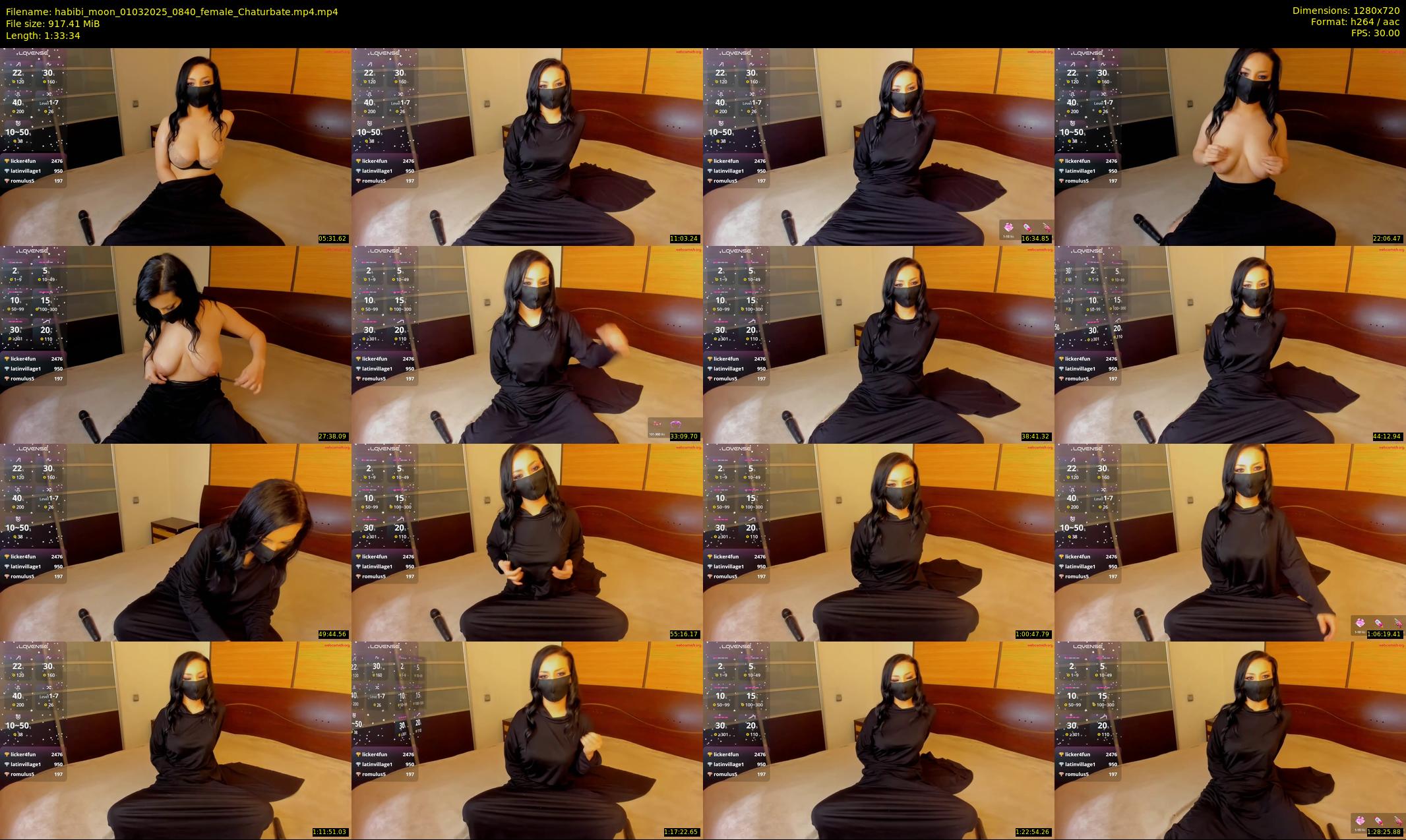 habibi_moon — 94 minute Chaturbate female cam show recording, 720p, Mar 1, 2025