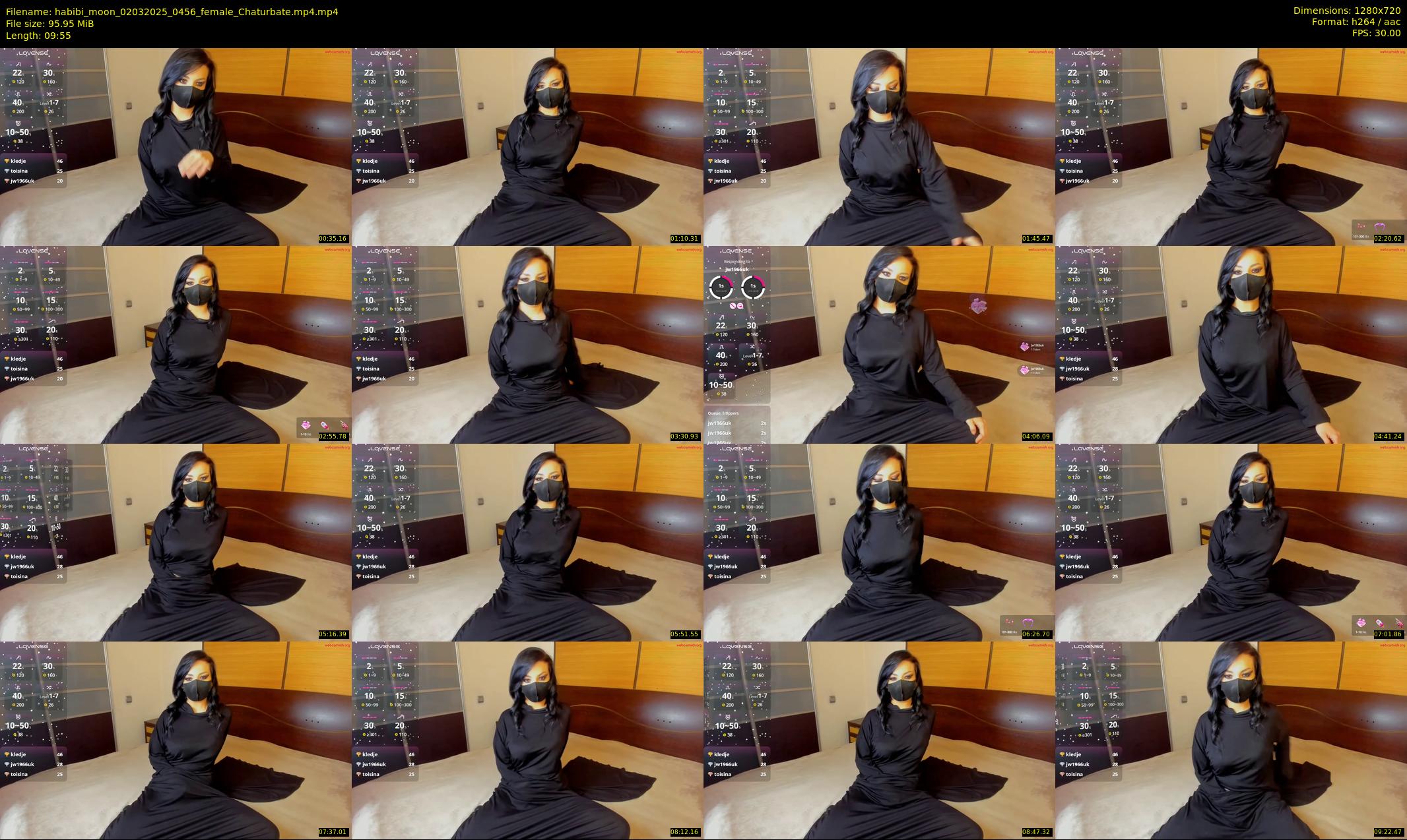 habibi_moon — 10 minute Chaturbate female cam show recording, 720p, Mar 2, 2025